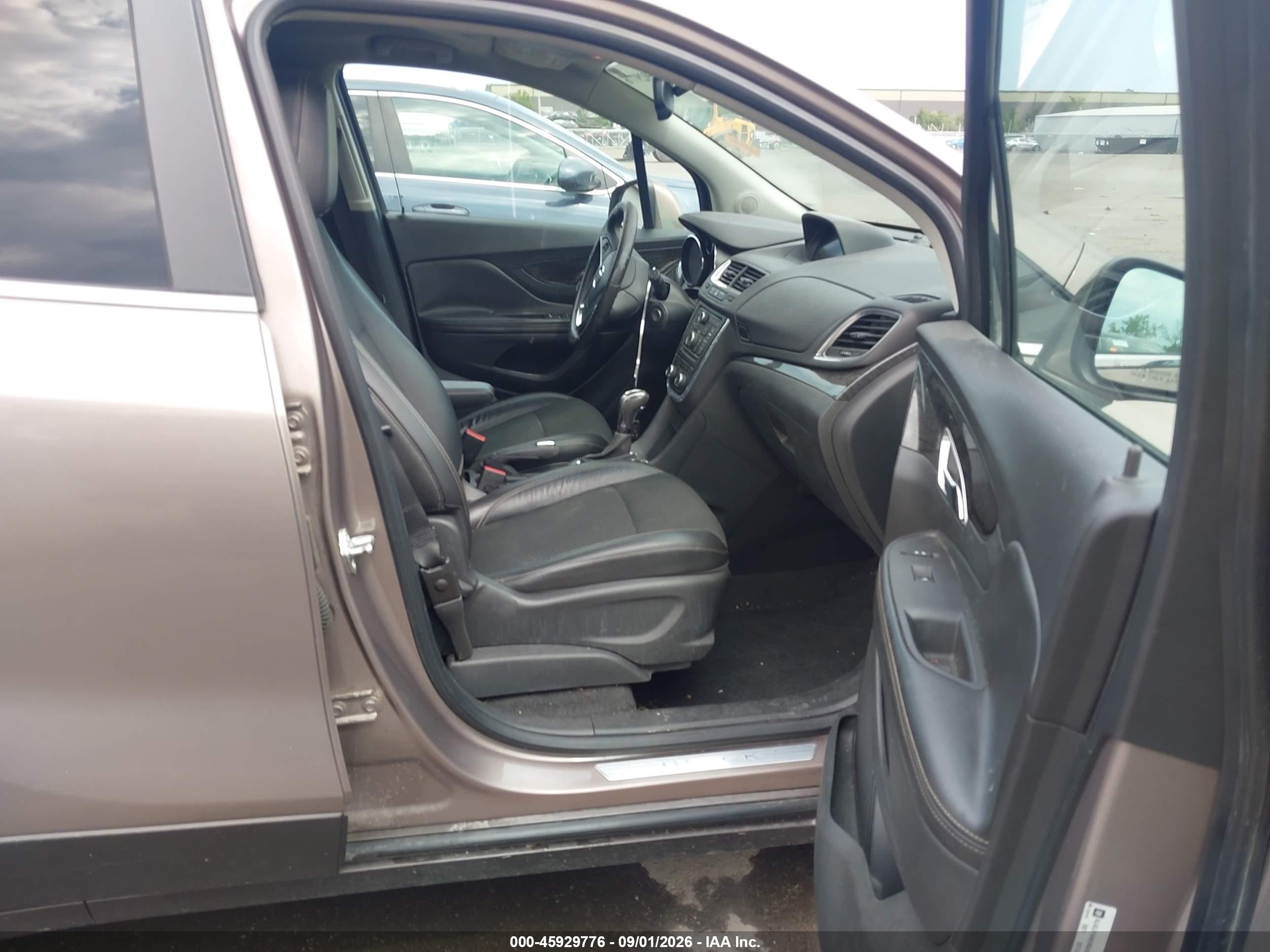 2014 Buick Encore Convenience Gray vin: KL4CJFSB8EB633976