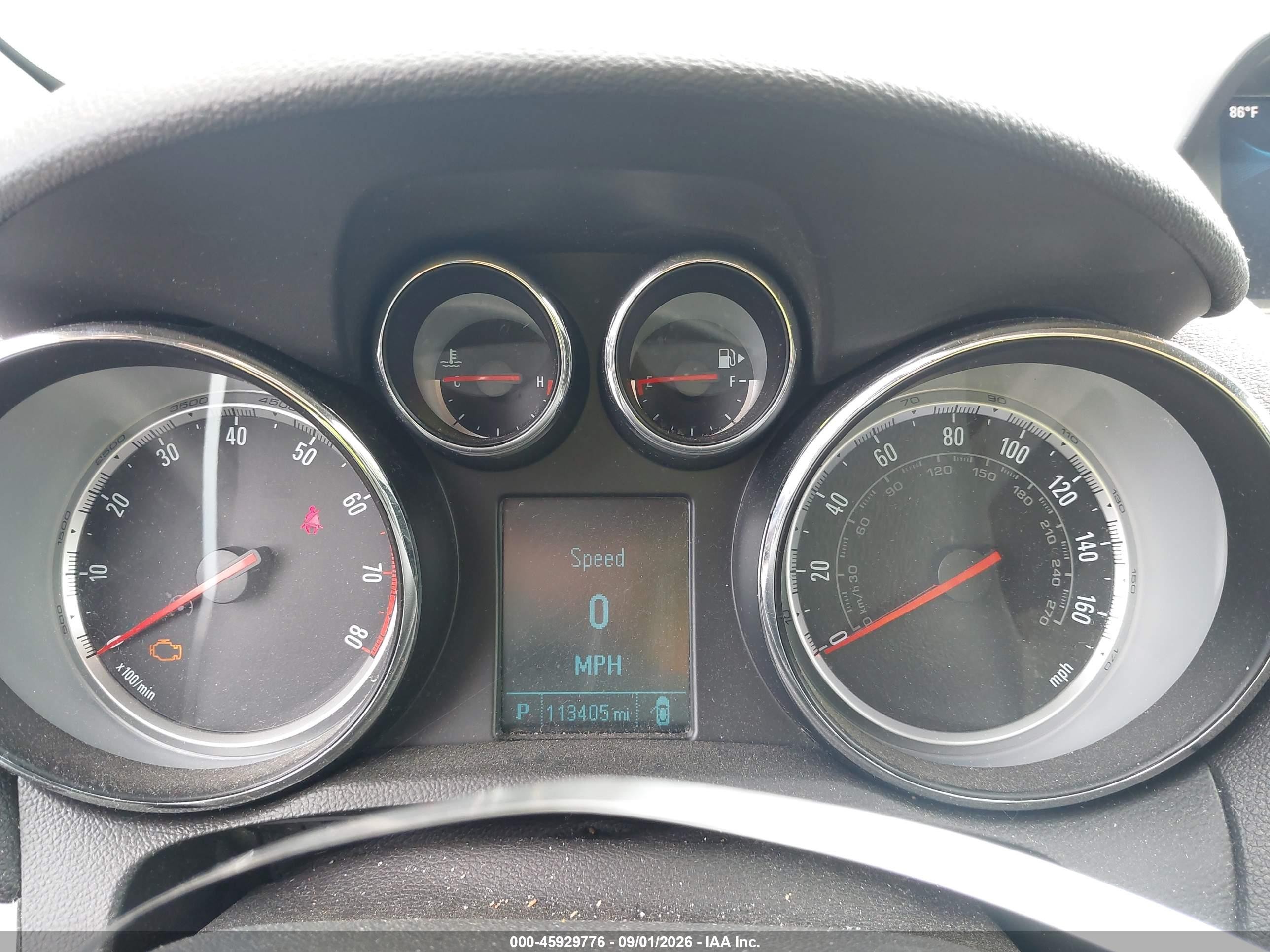 2014 Buick Encore Convenience Gray vin: KL4CJFSB8EB633976