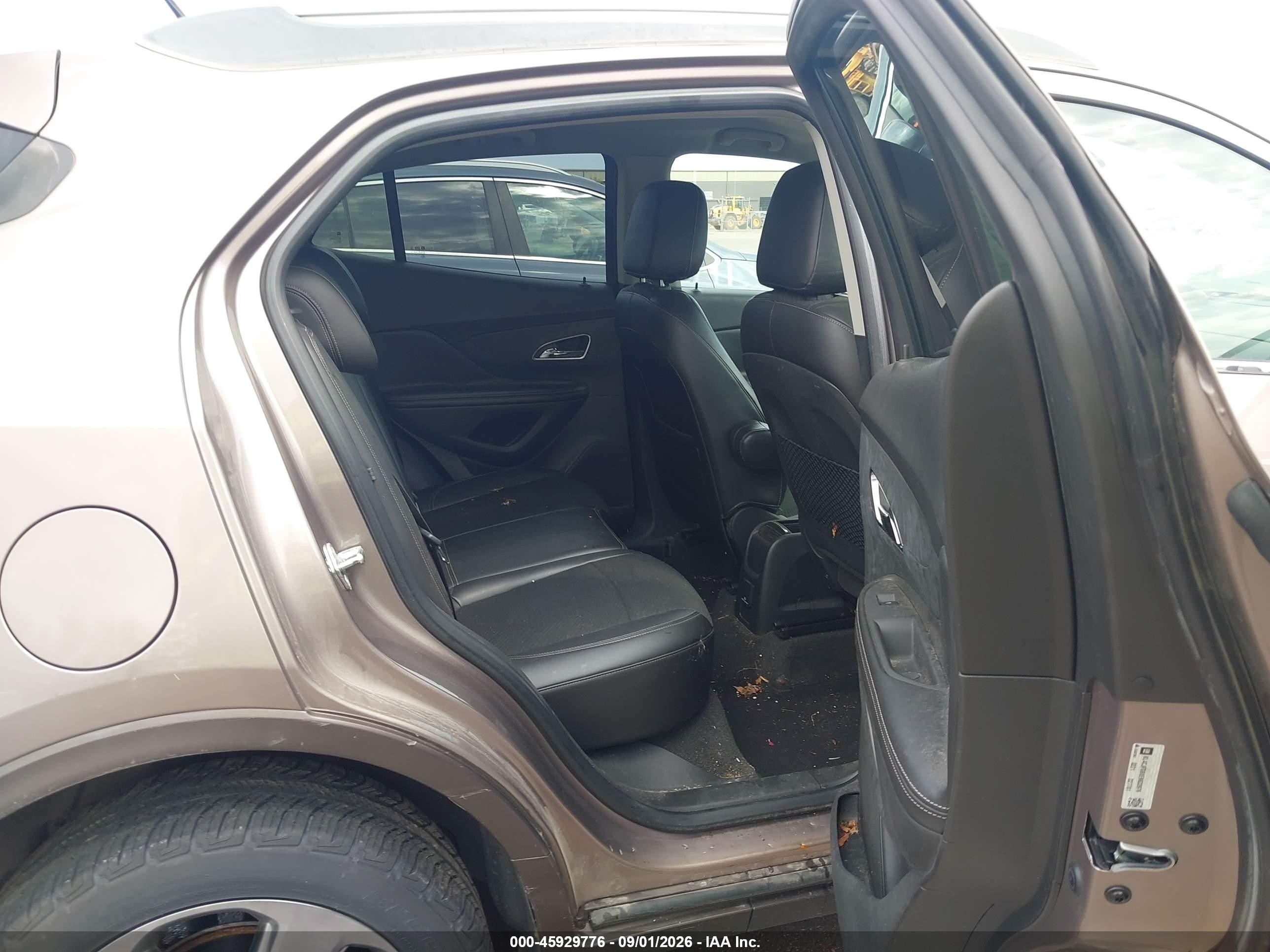 2014 Buick Encore Convenience Gray vin: KL4CJFSB8EB633976