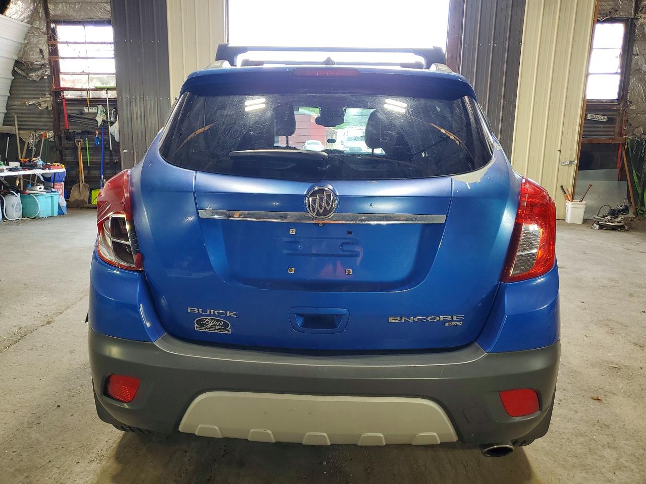 2014 Buick Encore Blue vin: KL4CJFSB8EB785417