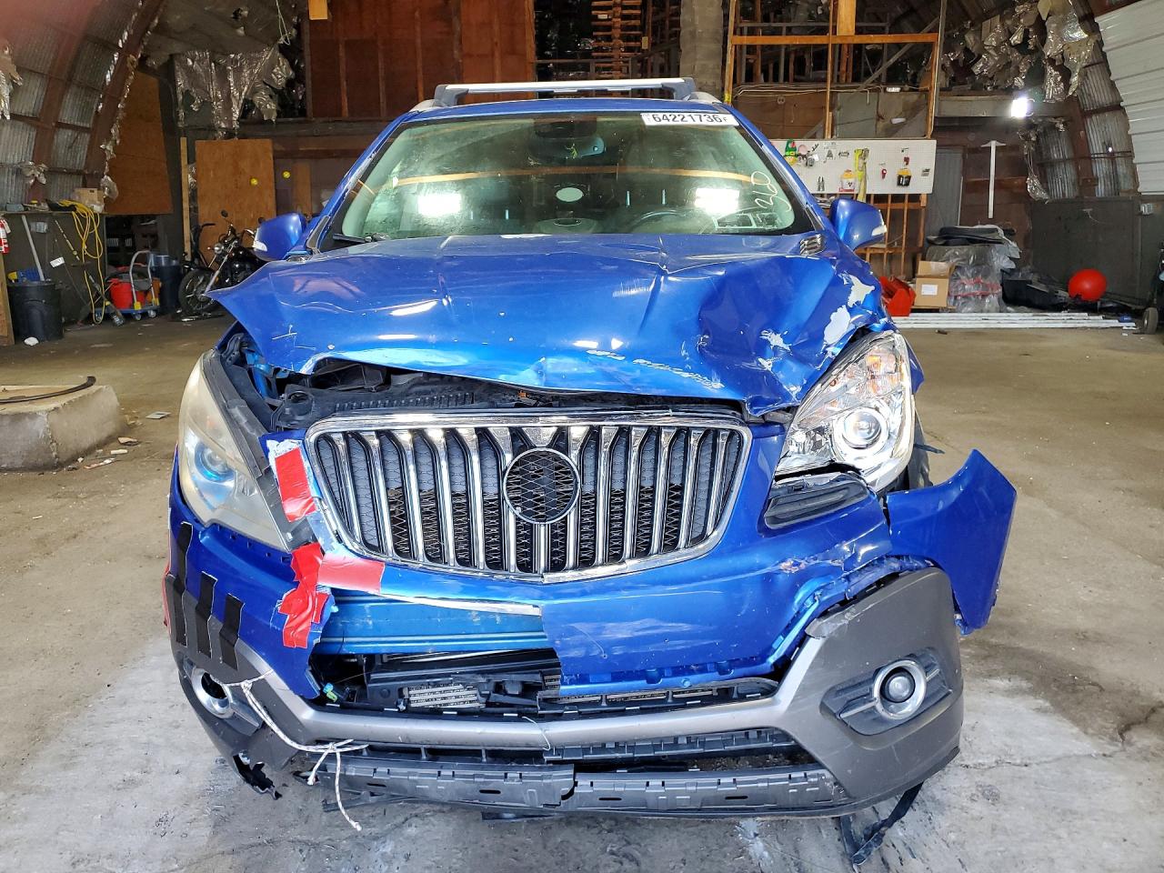 2014 Buick Encore Blue vin: KL4CJFSB8EB785417