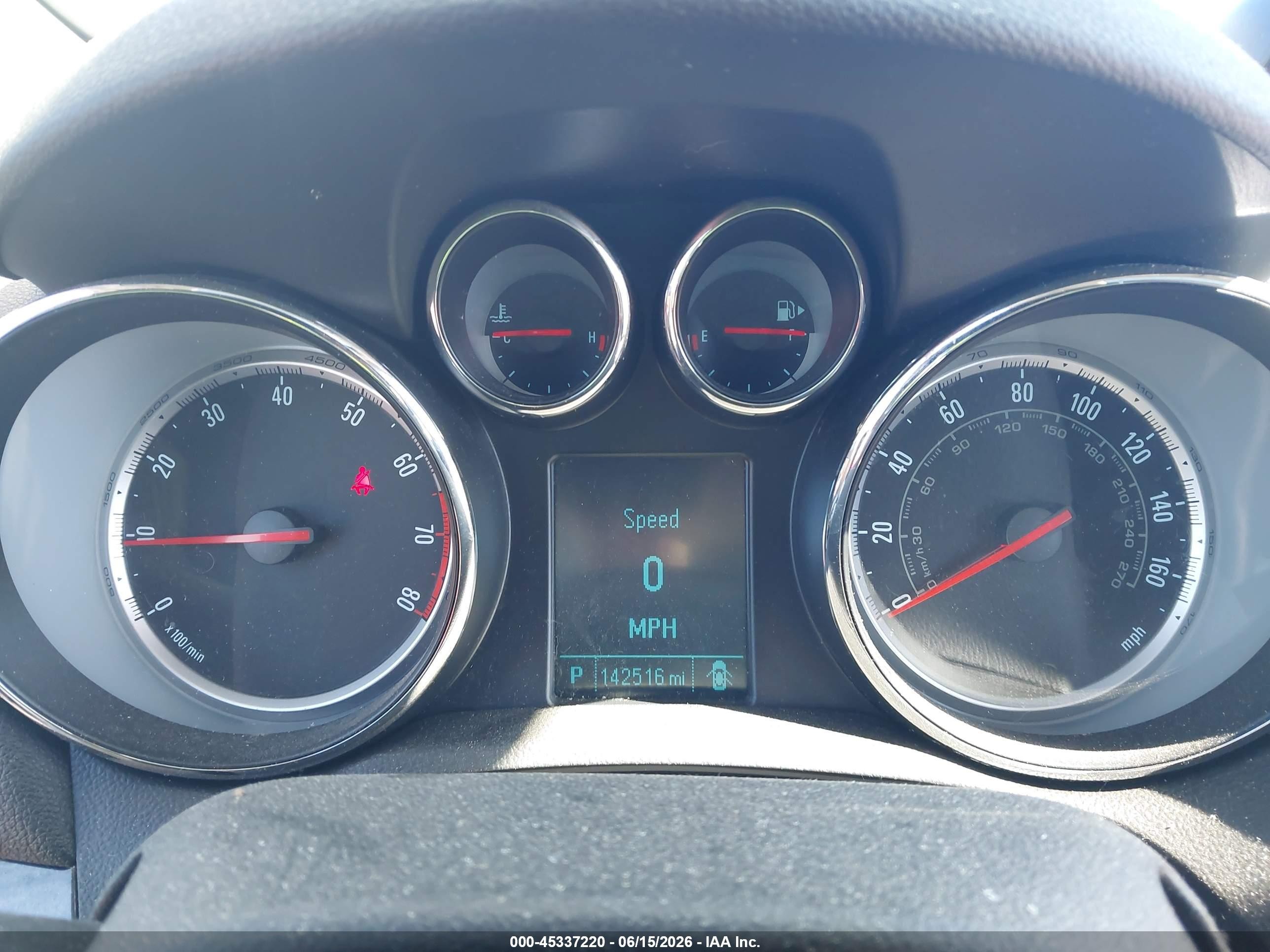 2015 Buick Encore Convenience Blue vin: KL4CJFSB8FB079484