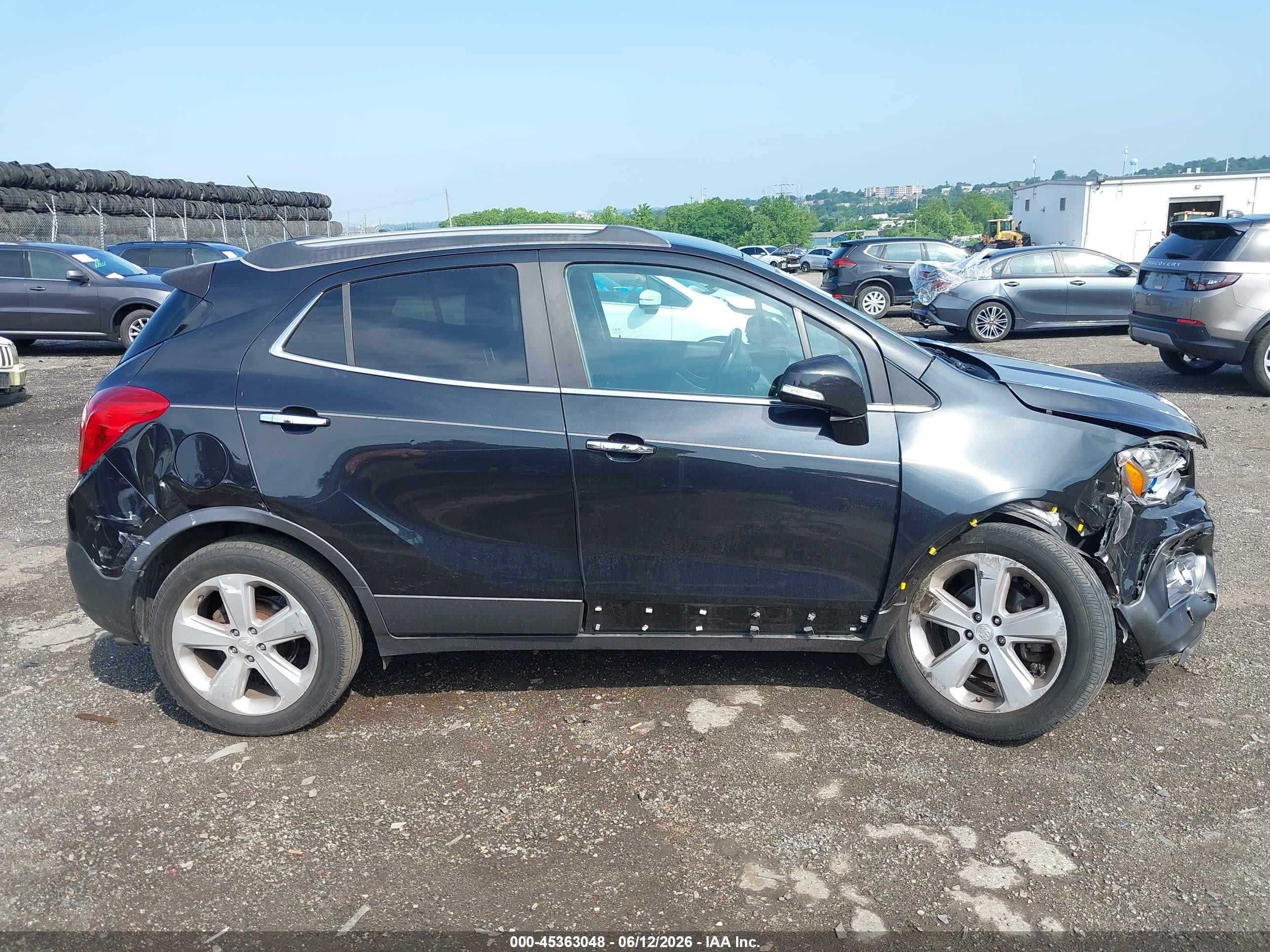2015 Buick Encore Convenience Black vin: KL4CJFSB8FB124679