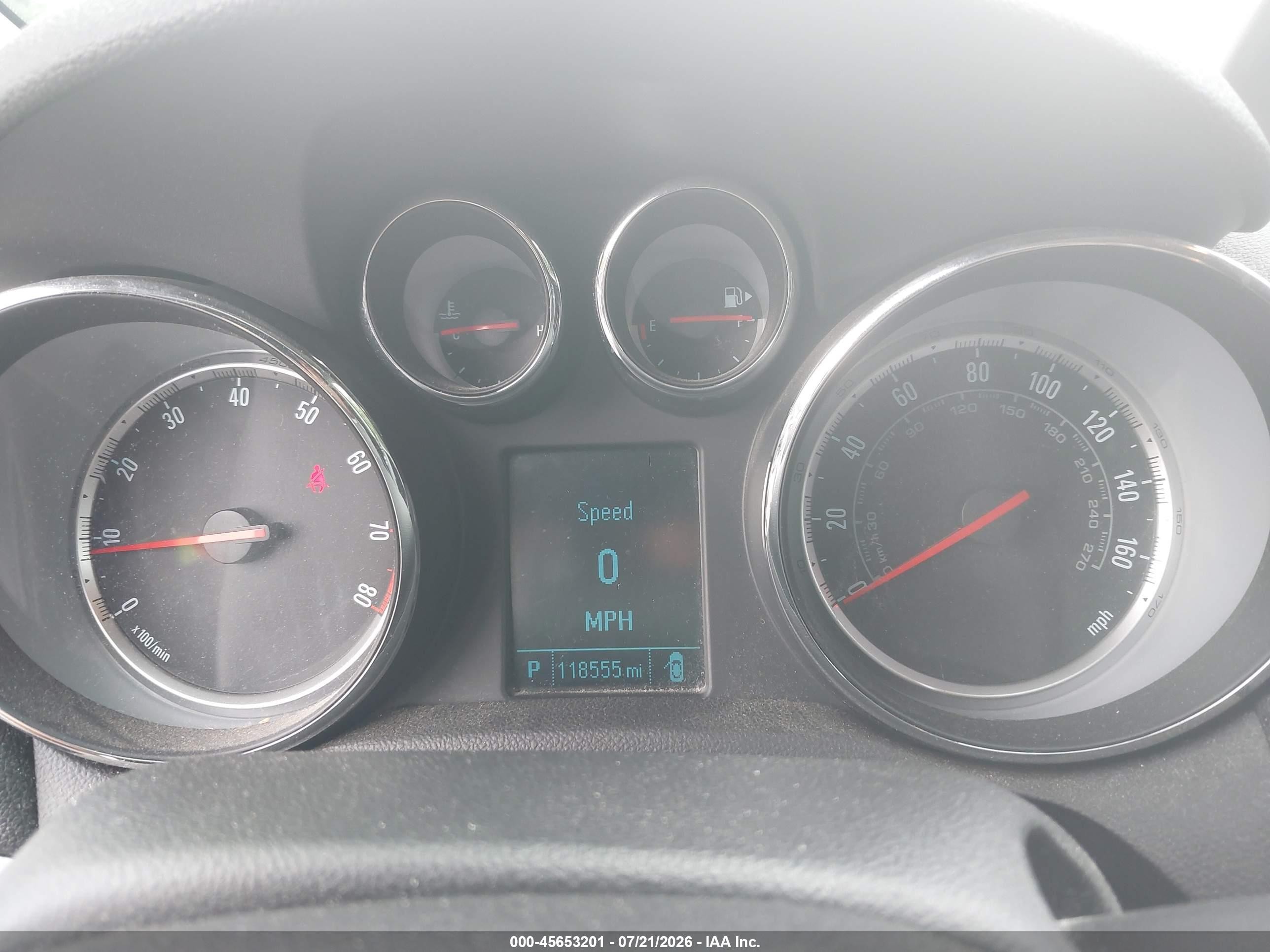 2015 Buick Encore Convenience Silver vin: KL4CJFSB9FB131348