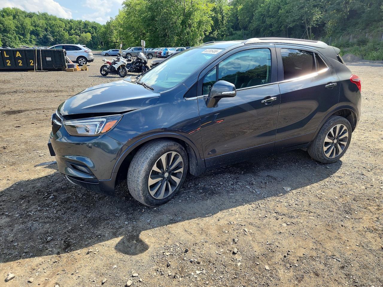 2017 Buick Encore Preferred Ii Gray vin: KL4CJFSB9HB197028