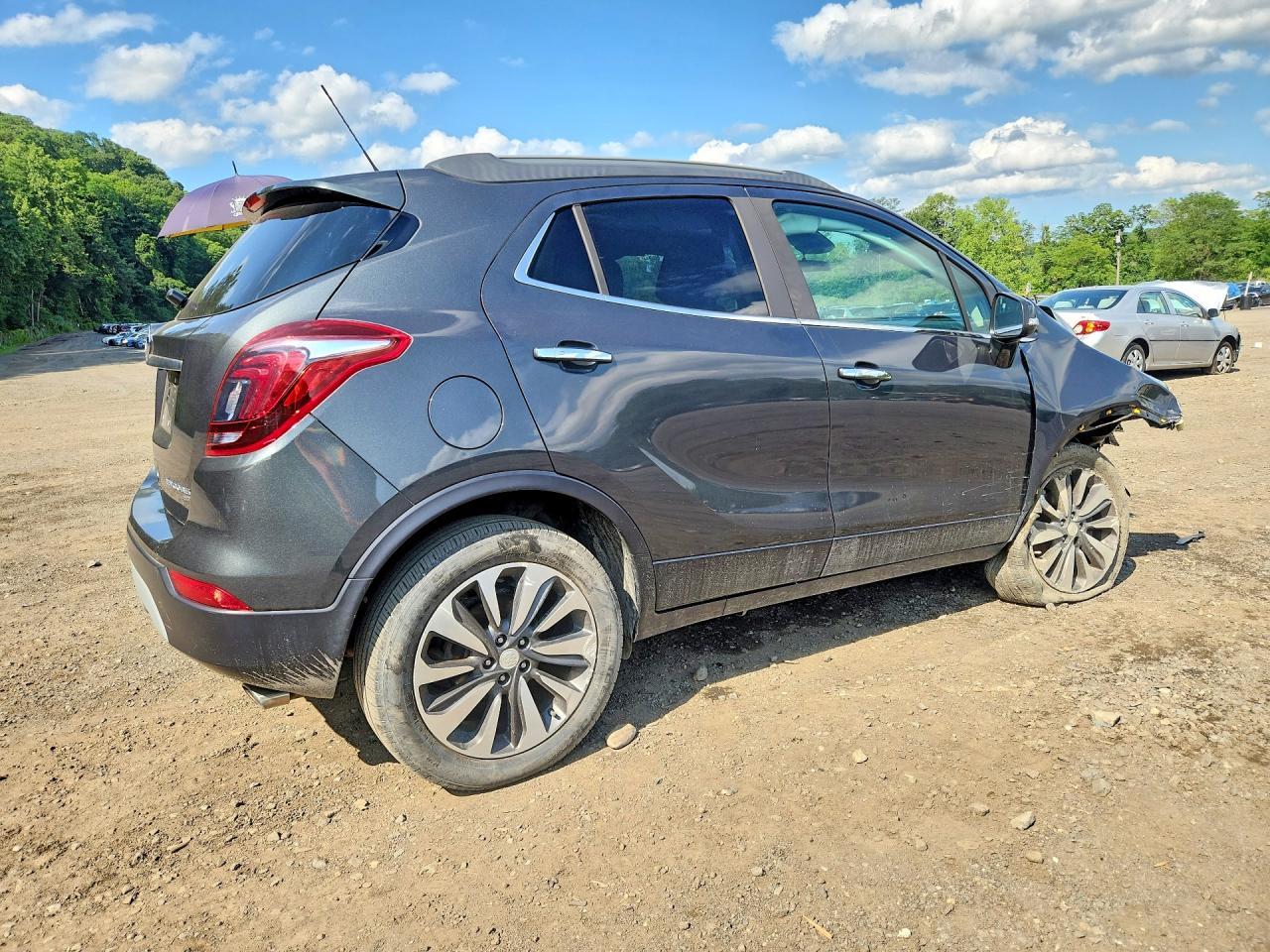 2017 Buick Encore Preferred Ii Gray vin: KL4CJFSB9HB197028