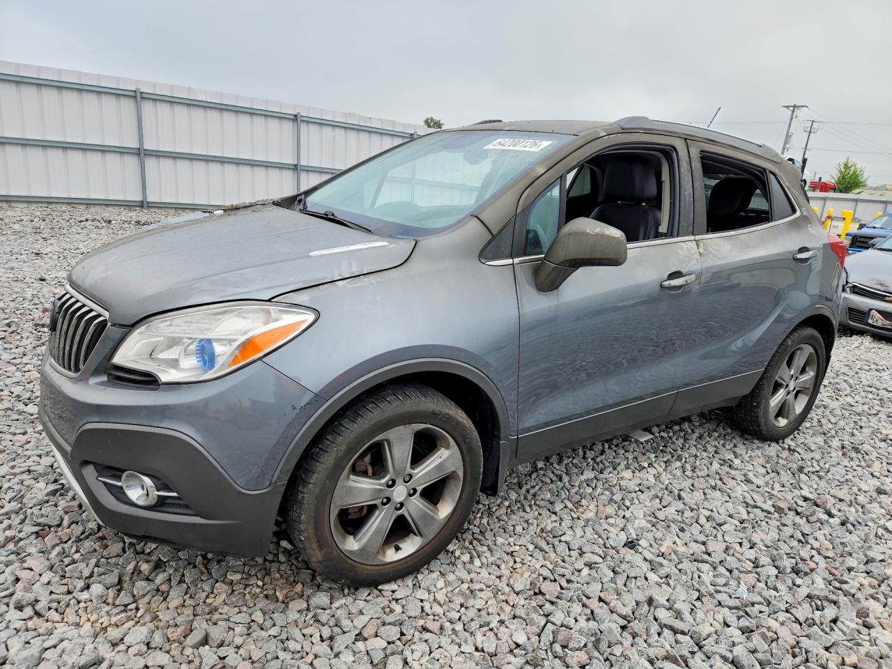 2013 Buick Encore Convenience Gray vin: KL4CJFSBXDB075756