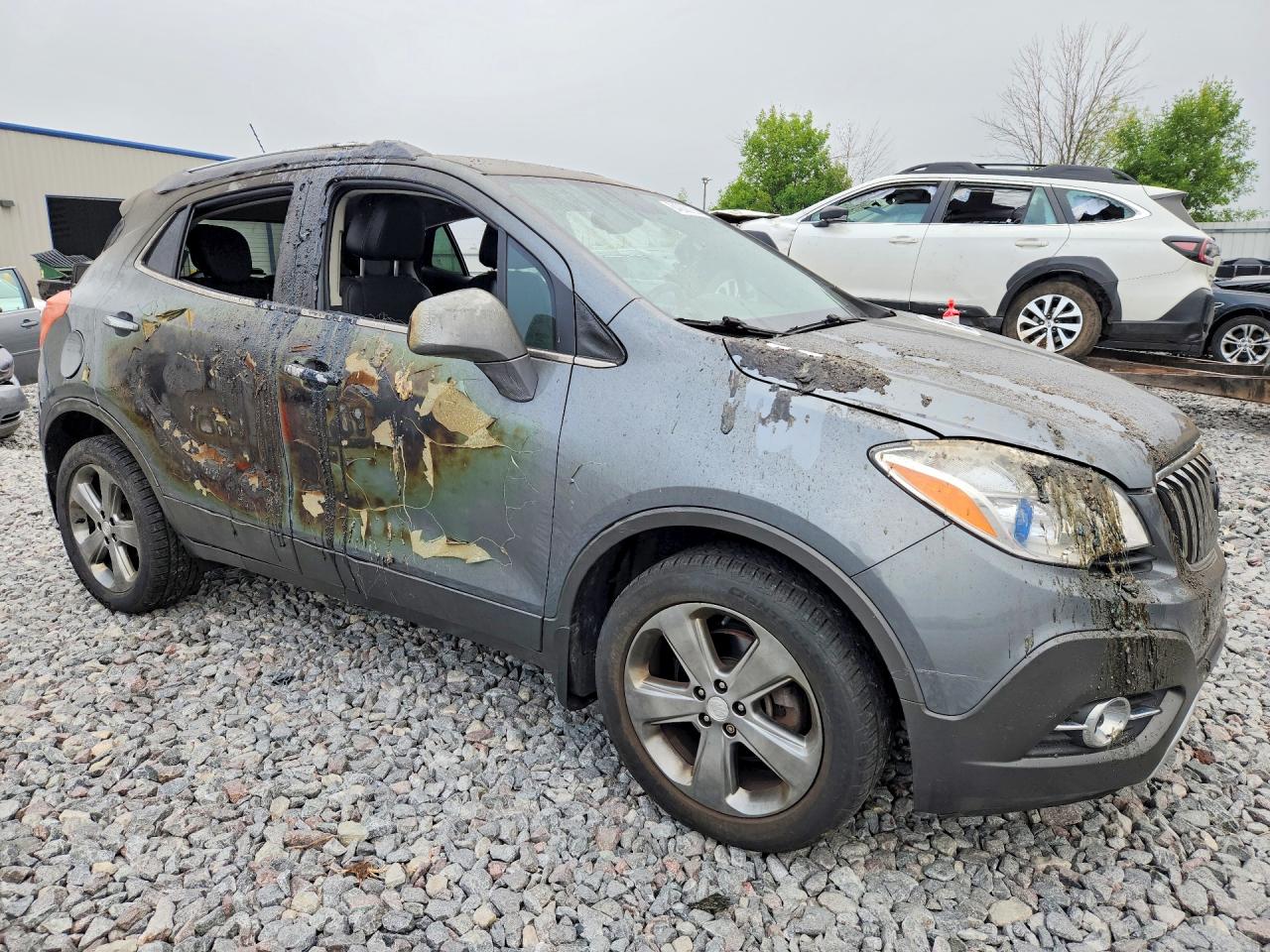 2013 Buick Encore Convenience Gray vin: KL4CJFSBXDB075756