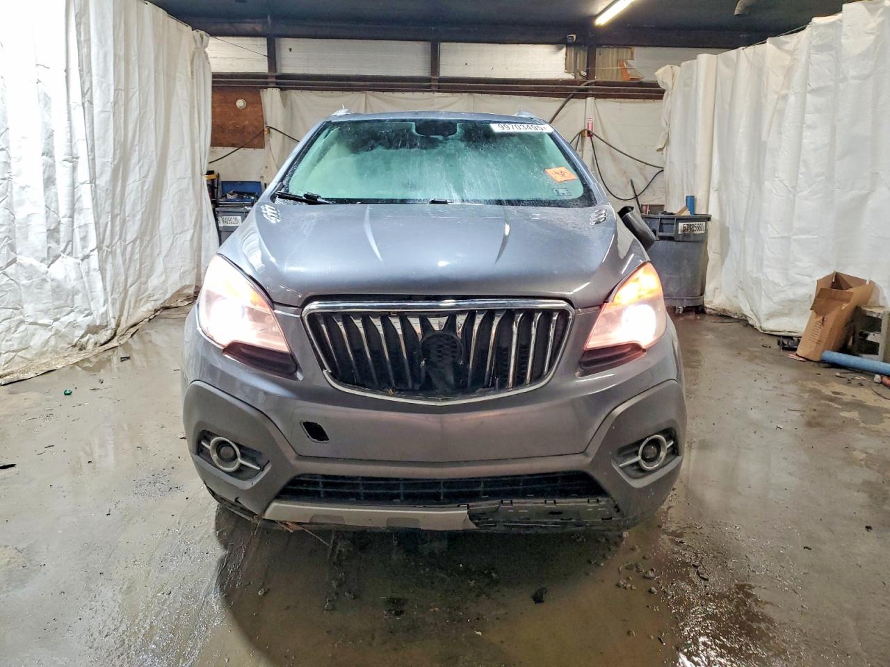 2015 Buick Encore Convenience Gray vin: KL4CJFSBXFB033641