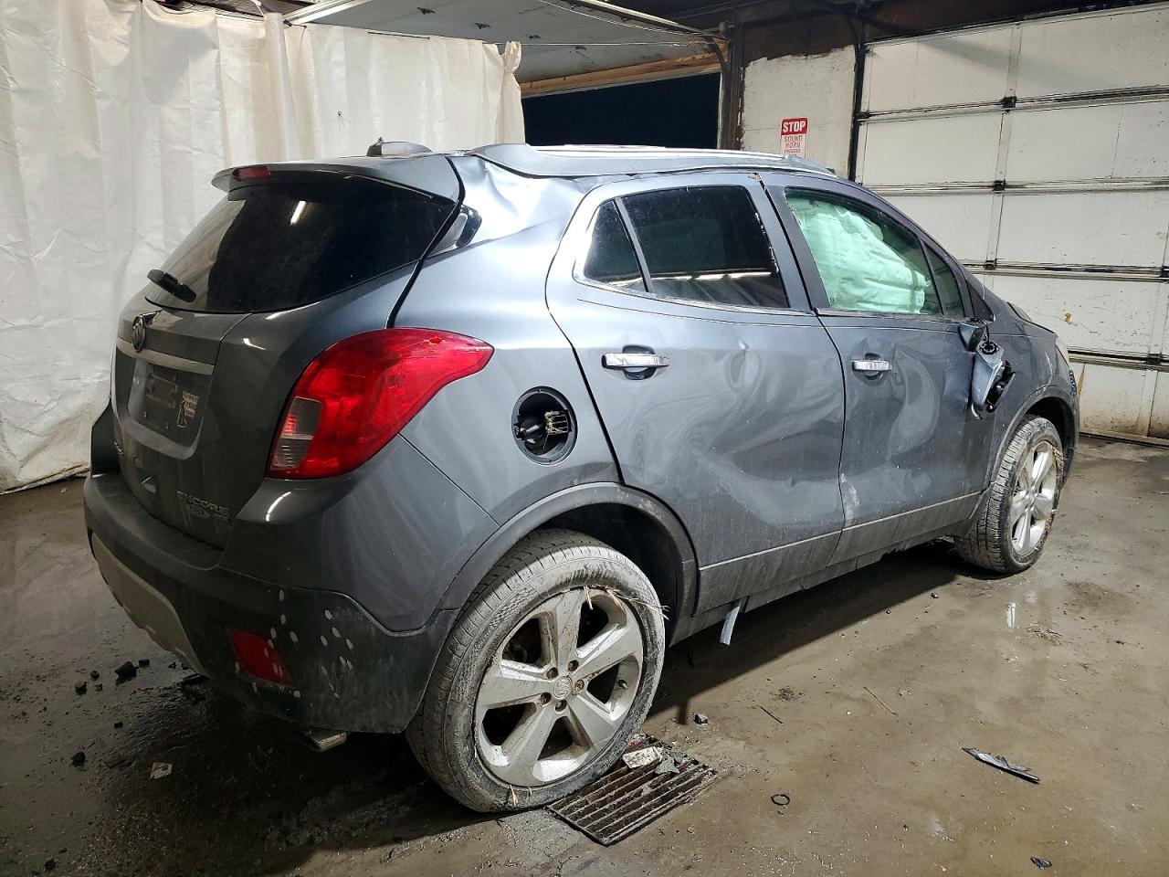 2015 Buick Encore Convenience Gray vin: KL4CJFSBXFB033641