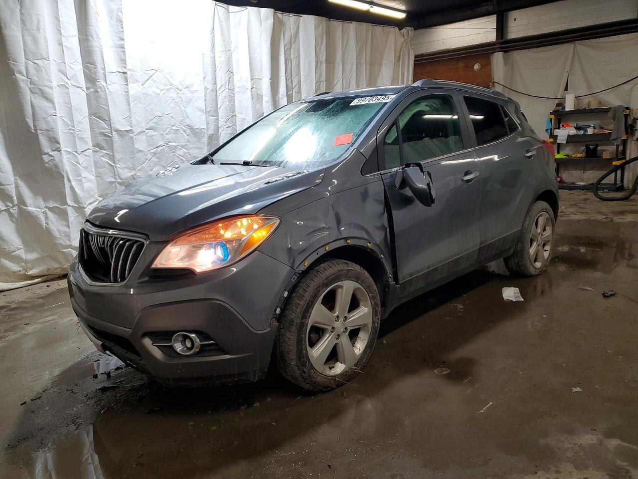 2015 Buick Encore Convenience Gray vin: KL4CJFSBXFB033641