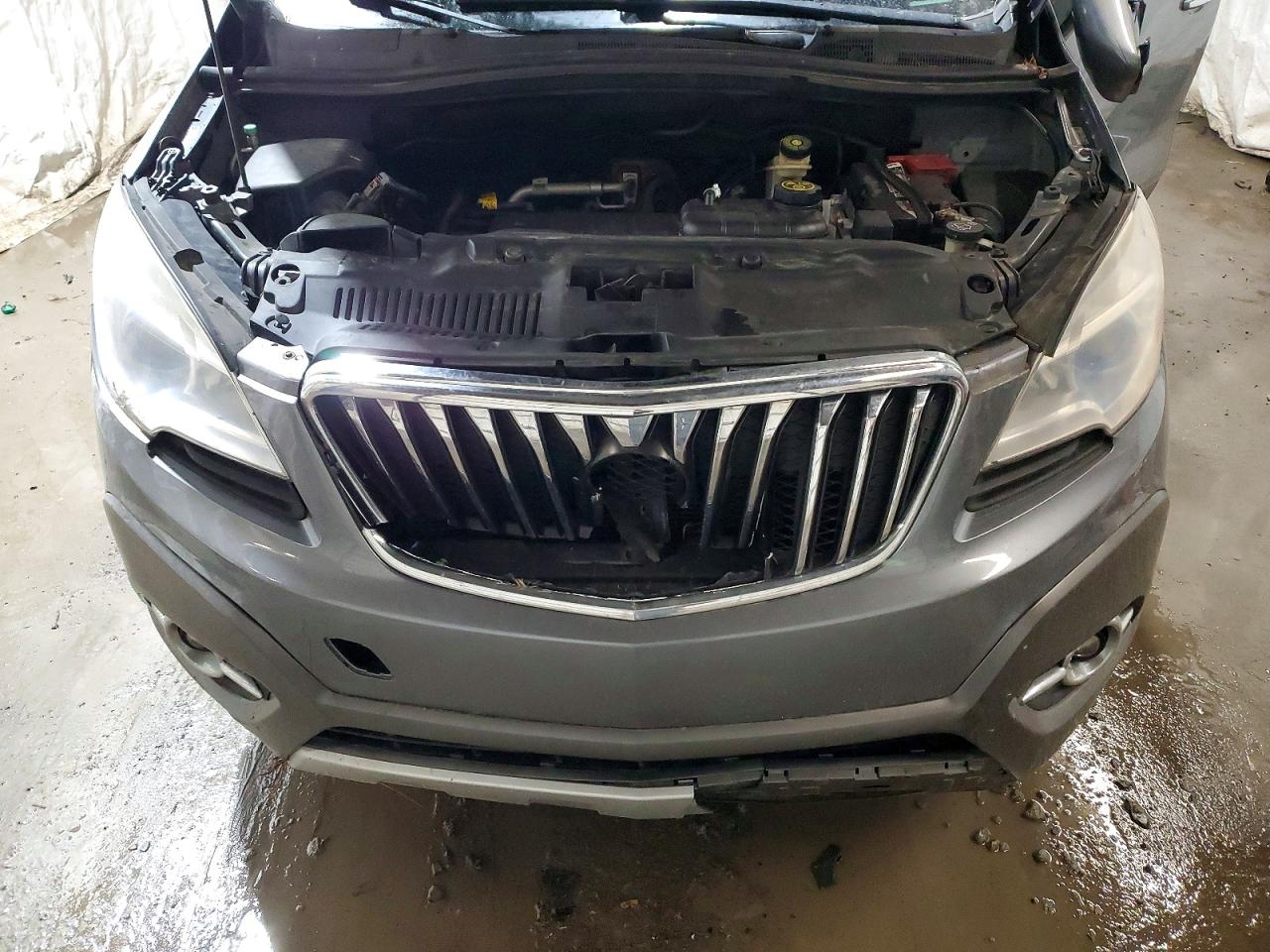2015 Buick Encore Convenience Gray vin: KL4CJFSBXFB033641