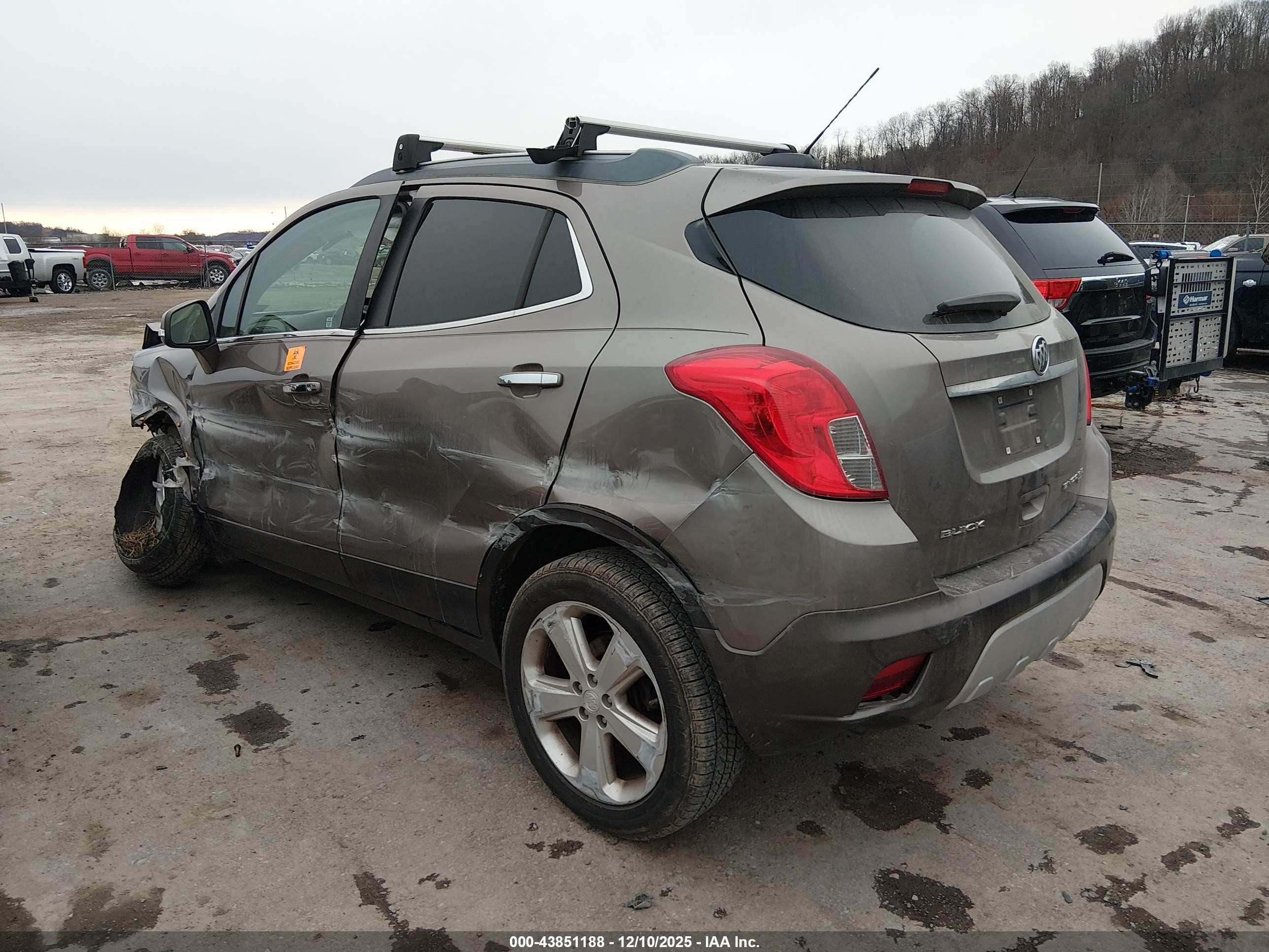 2015 Buick Encore Convenience Коричневый vin: KL4CJFSBXFB164228