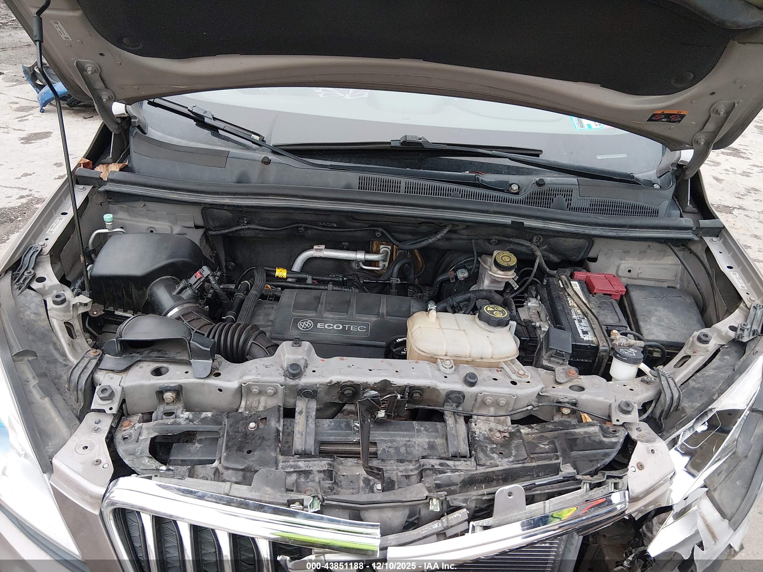 2015 Buick Encore Convenience Коричневый vin: KL4CJFSBXFB164228