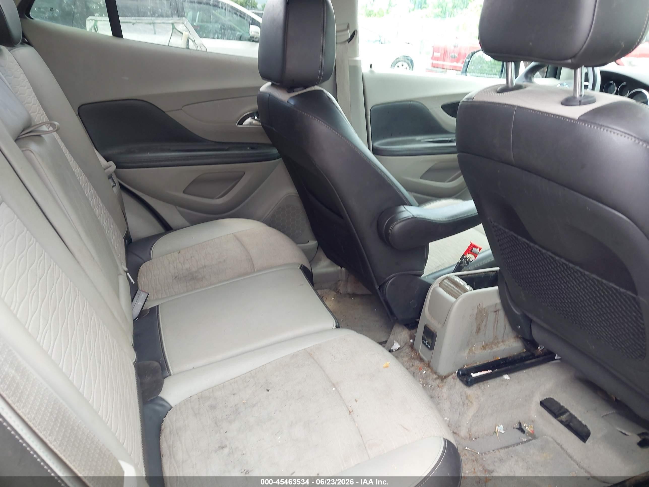 2015 Buick Encore Convenience White vin: KL4CJFSBXFB194412