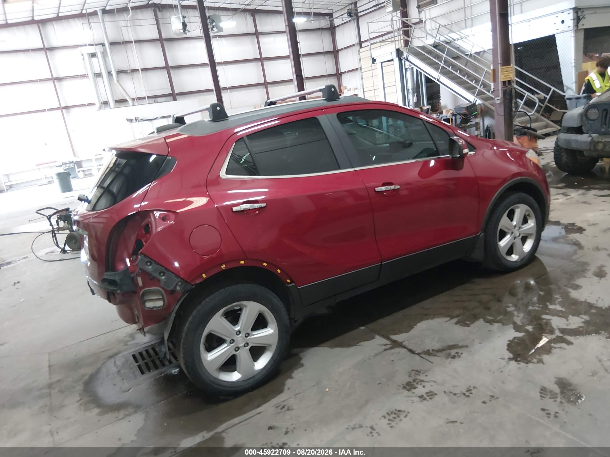2015 Buick Encore Convenience Красный vin: KL4CJFSBXFB242720