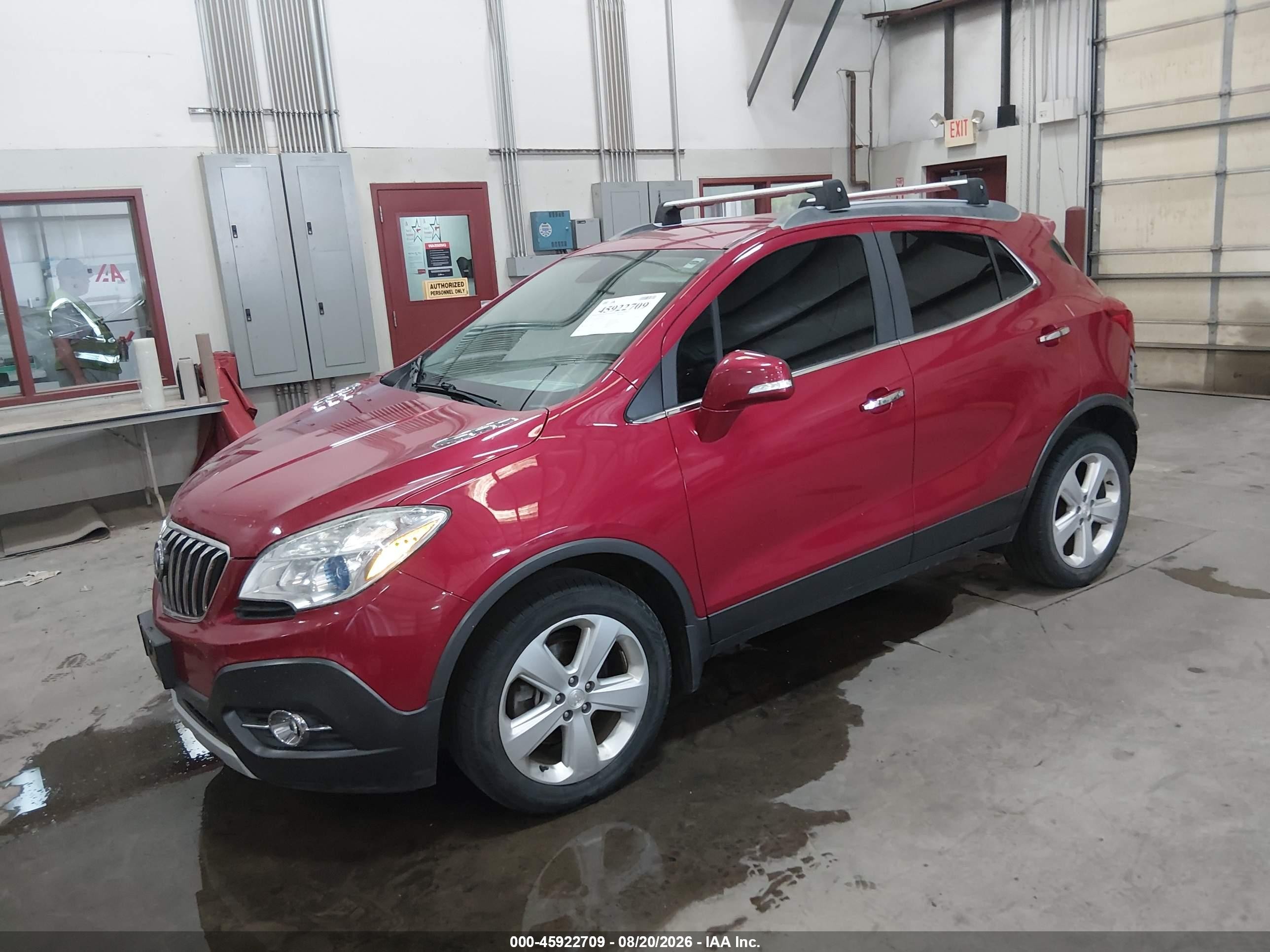 2015 Buick Encore Convenience Красный vin: KL4CJFSBXFB242720
