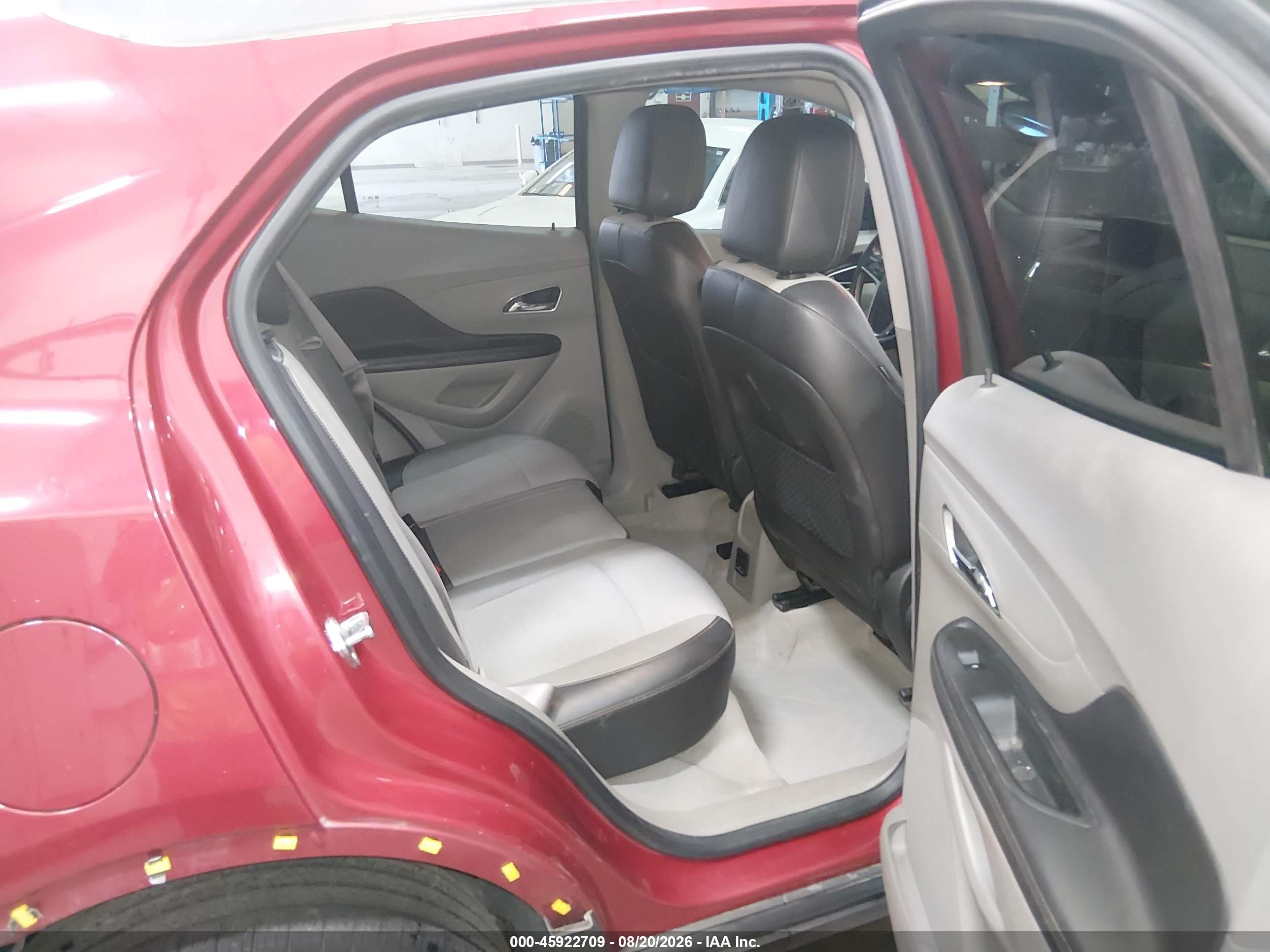 2015 Buick Encore Convenience Красный vin: KL4CJFSBXFB242720