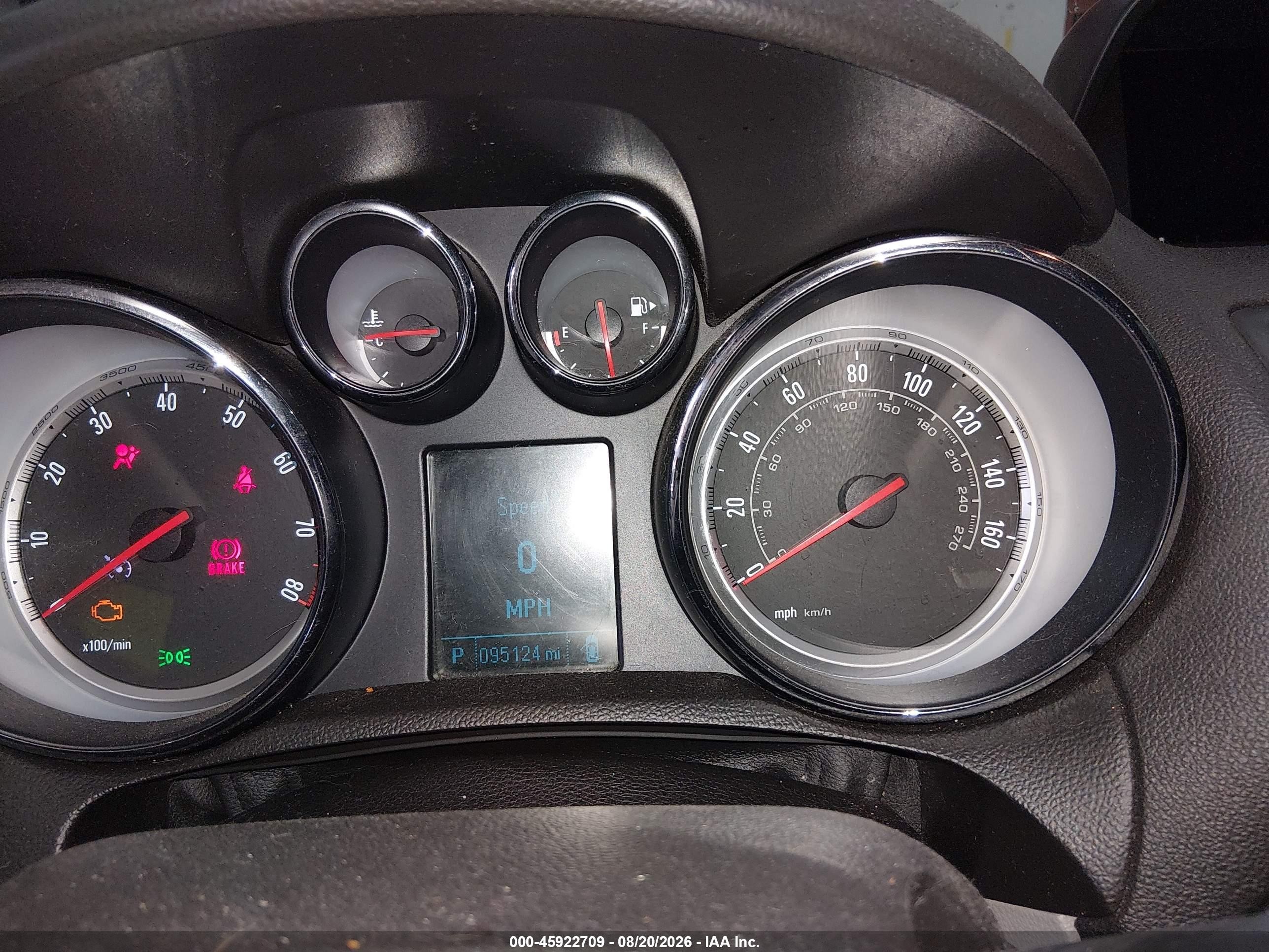 2015 Buick Encore Convenience Красный vin: KL4CJFSBXFB242720