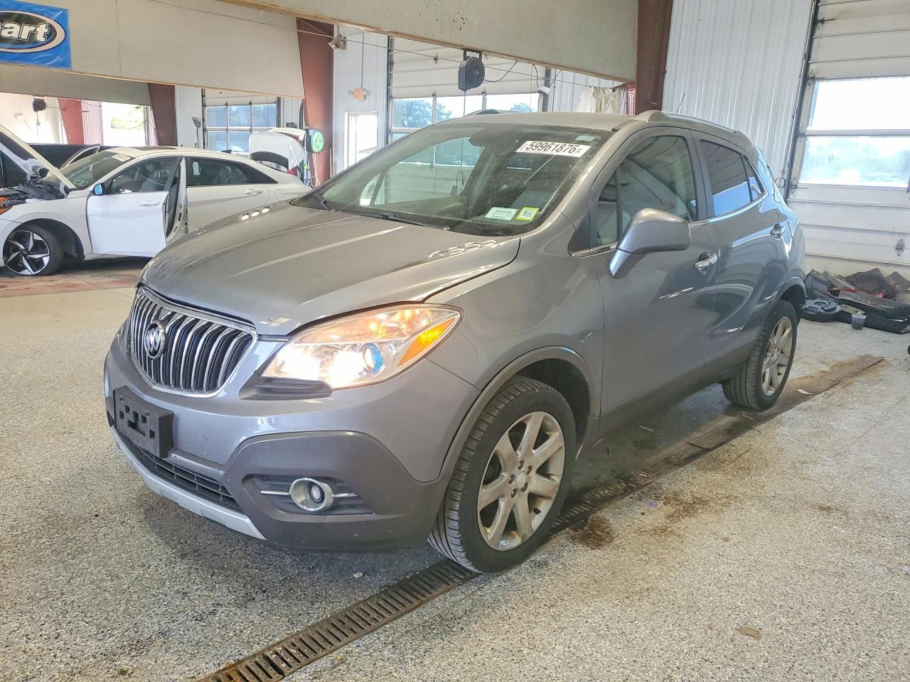 2013 Buick Encore Серый vin: KL4CJGSB0DB024675