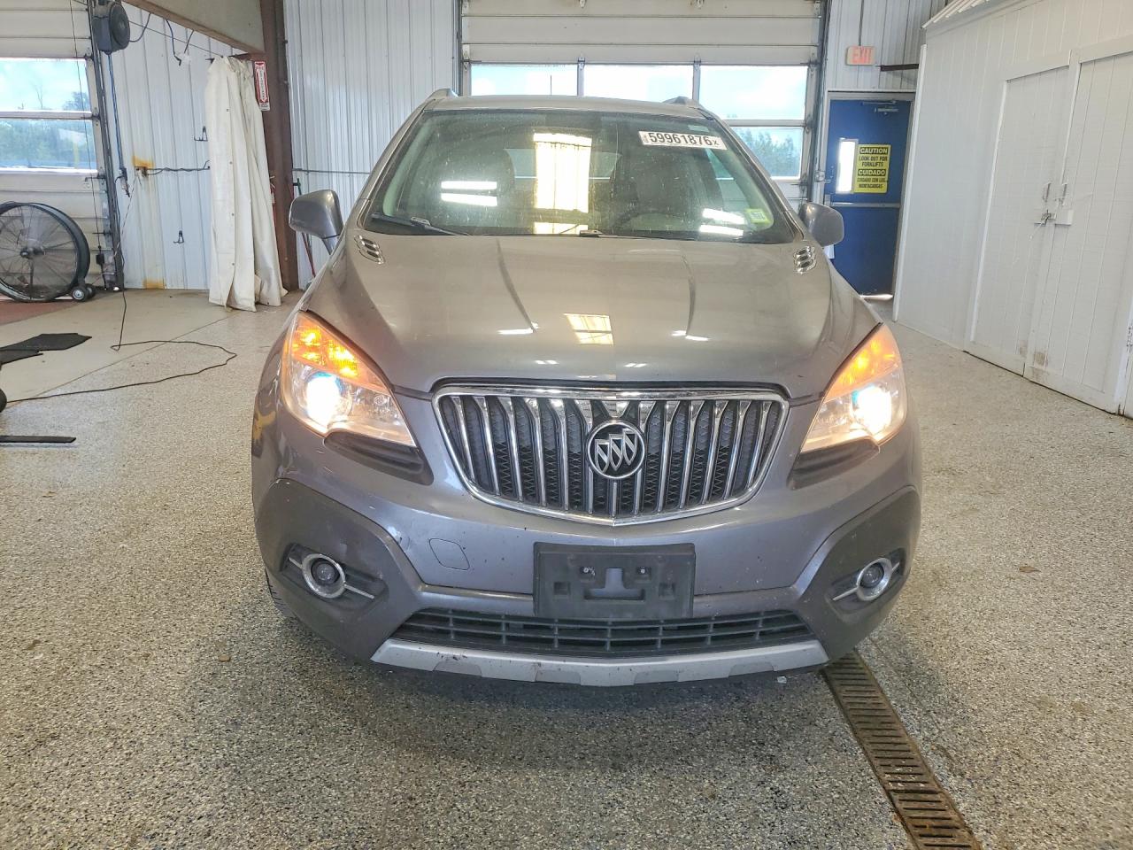 2013 Buick Encore Серый vin: KL4CJGSB0DB024675