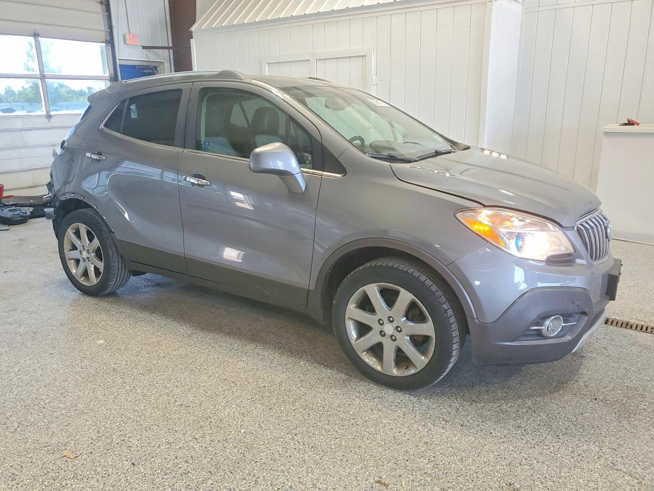 2013 Buick Encore Серый vin: KL4CJGSB0DB024675