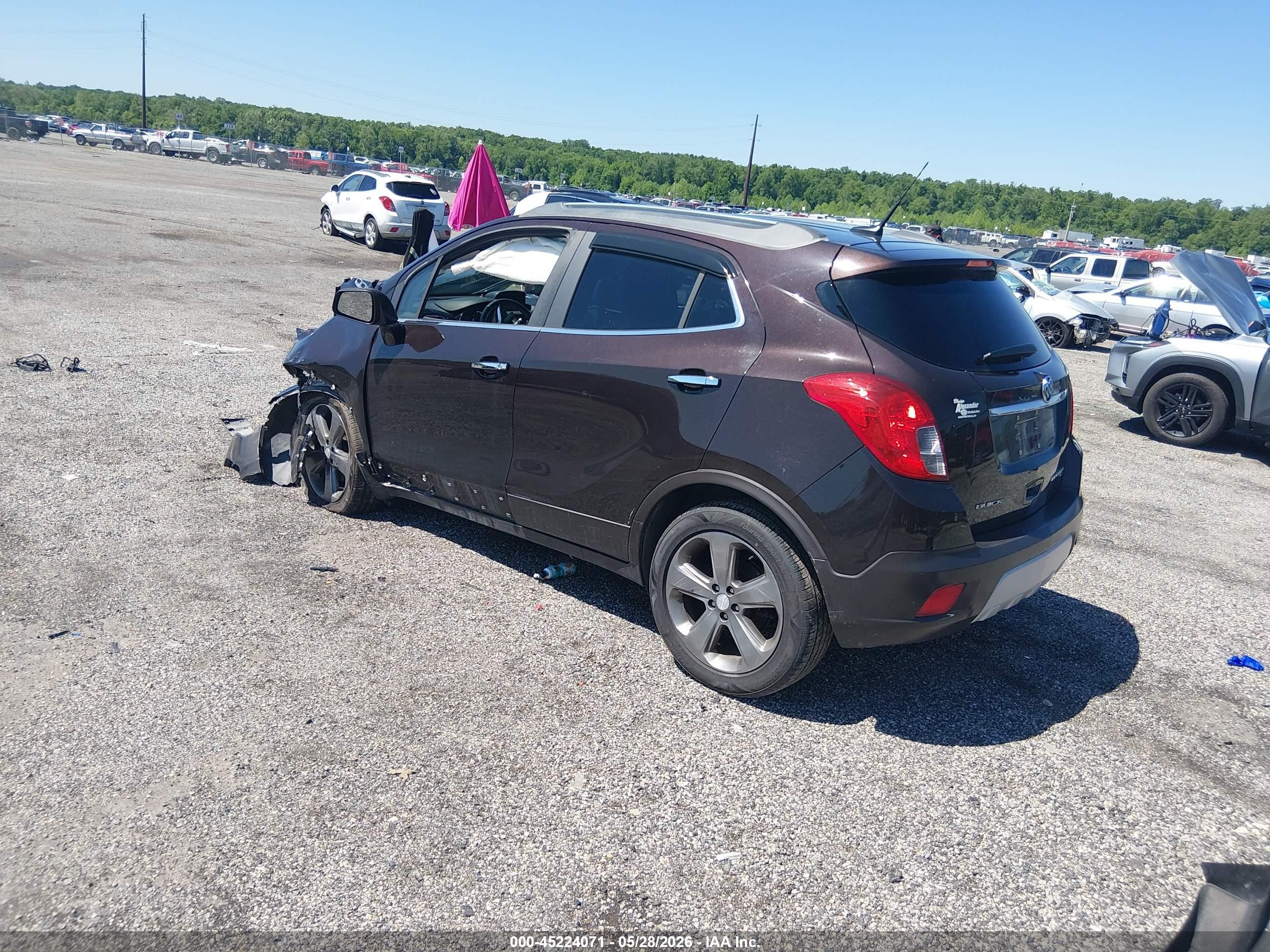2013 Buick Encore Leather Brown vin: KL4CJGSB0DB130317