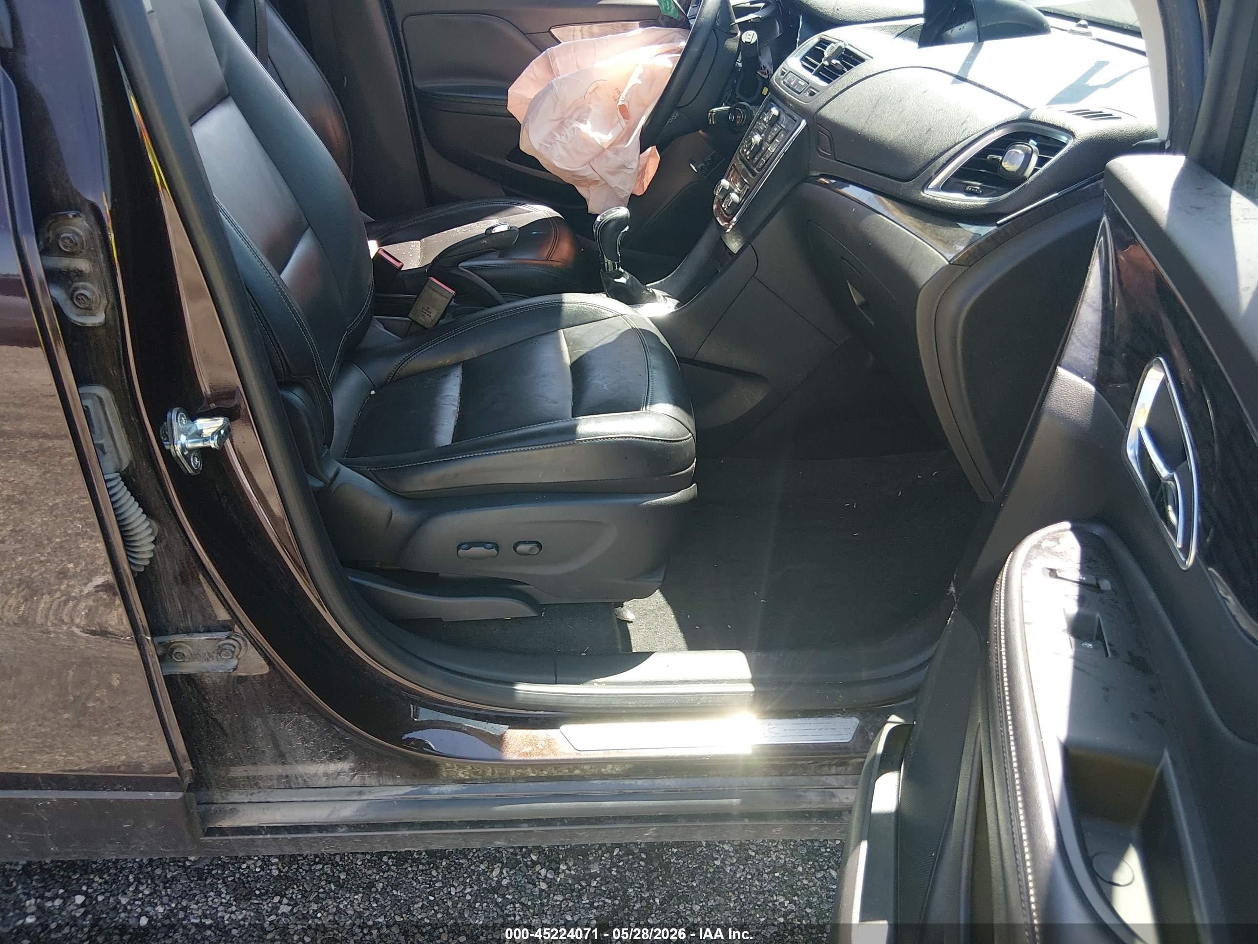 2013 Buick Encore Leather Brown vin: KL4CJGSB0DB130317