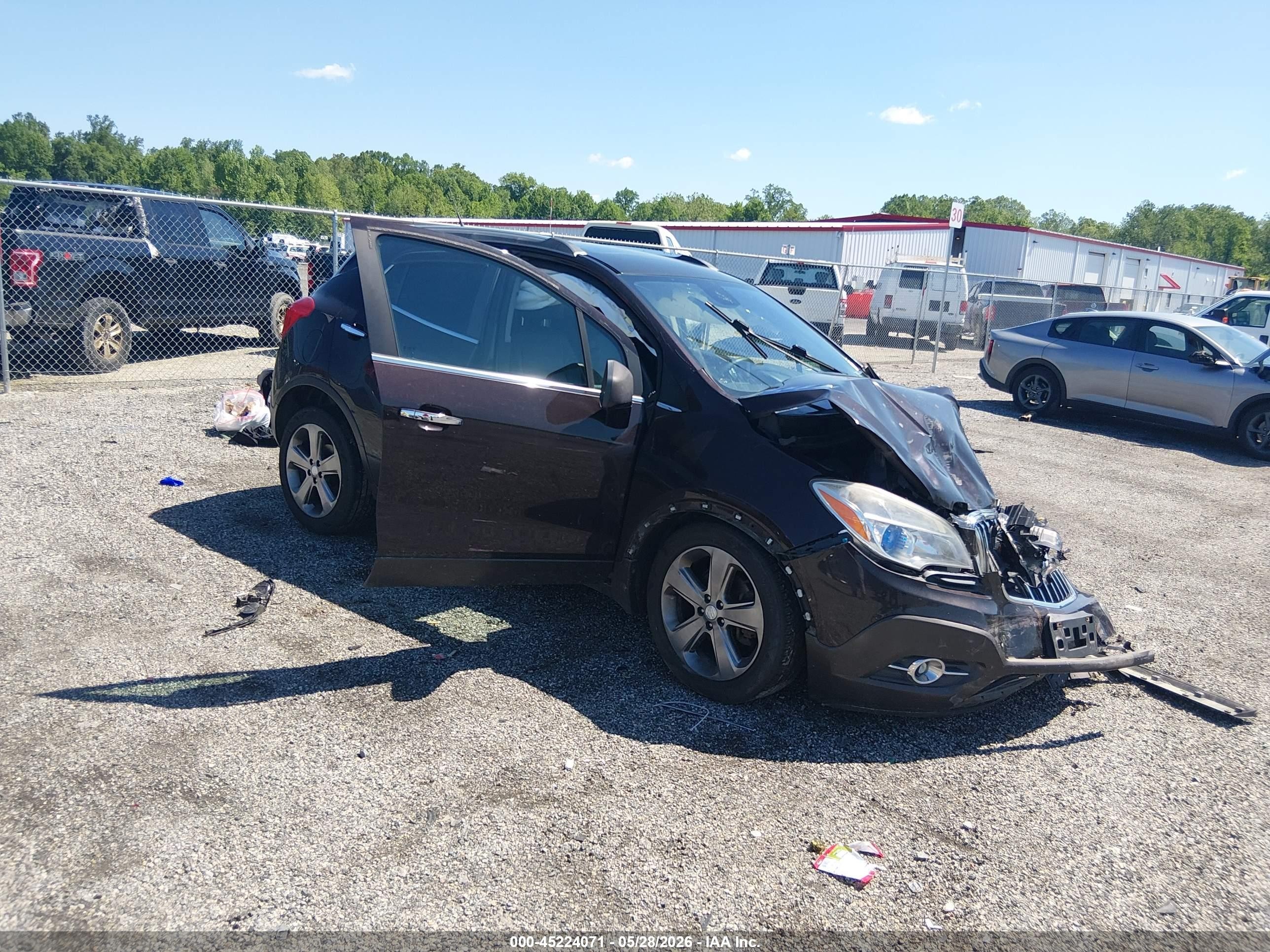 2013 Buick Encore Leather Brown vin: KL4CJGSB0DB130317