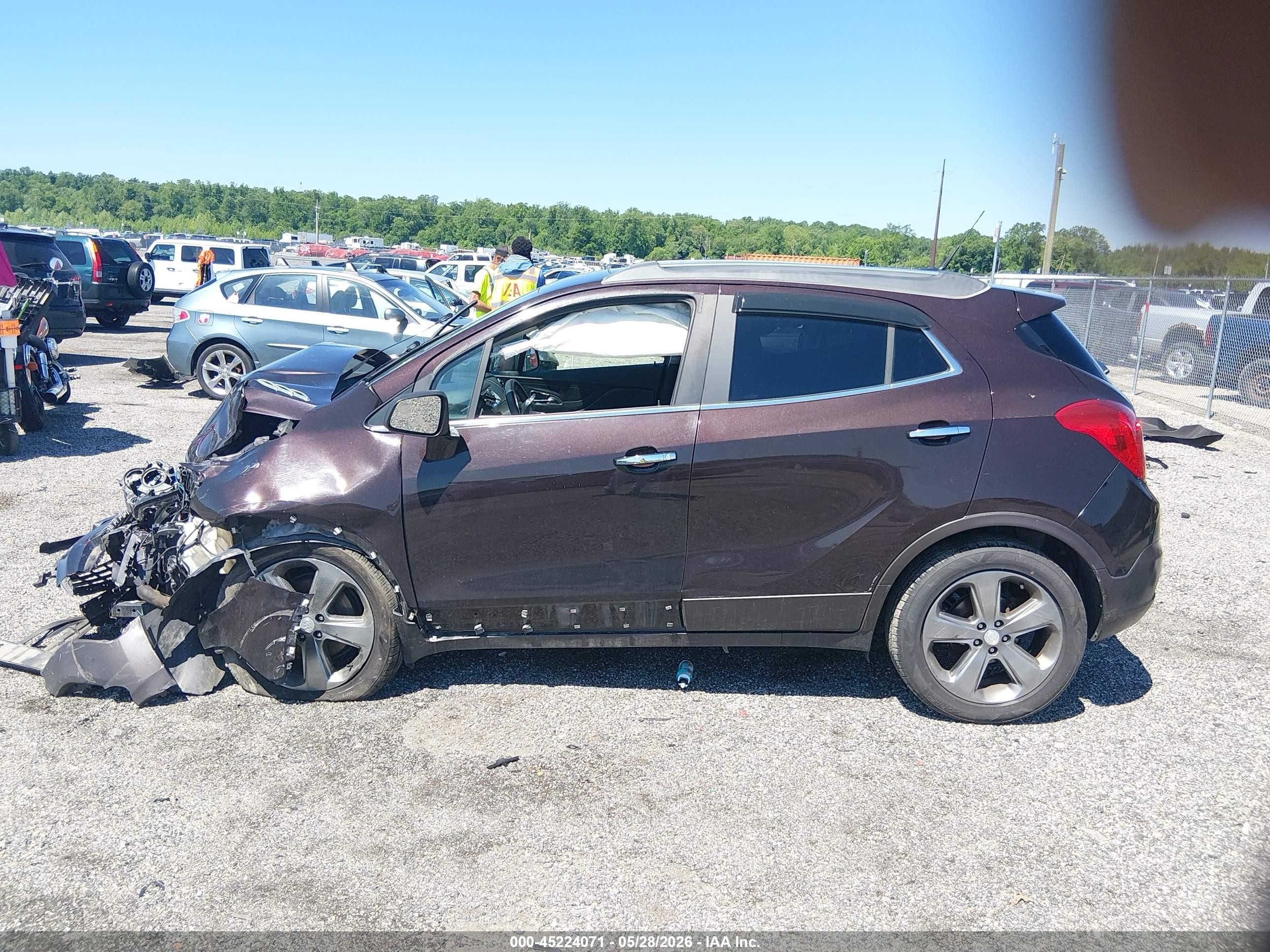 2013 Buick Encore Leather Brown vin: KL4CJGSB0DB130317