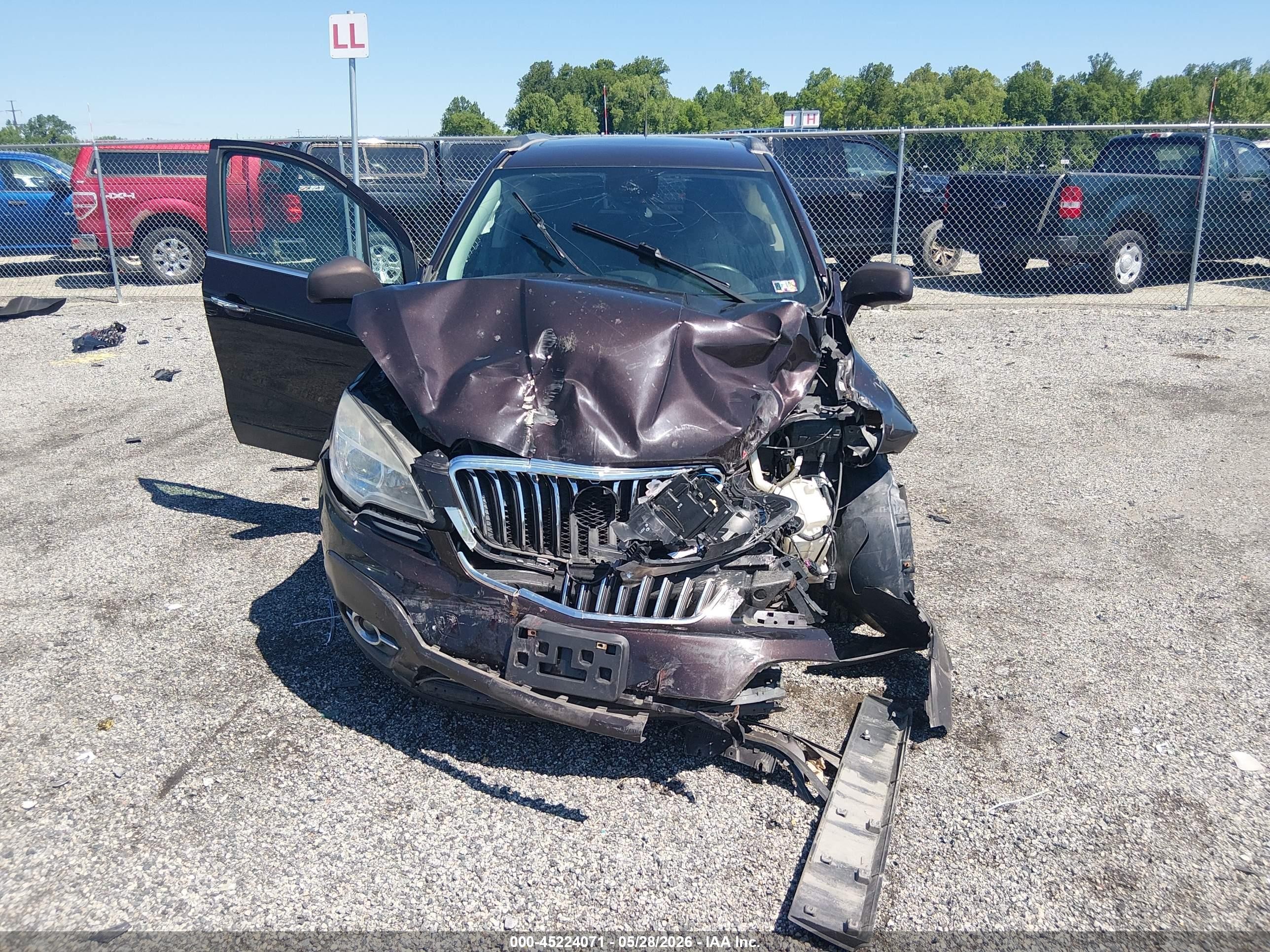 2013 Buick Encore Leather Brown vin: KL4CJGSB0DB130317