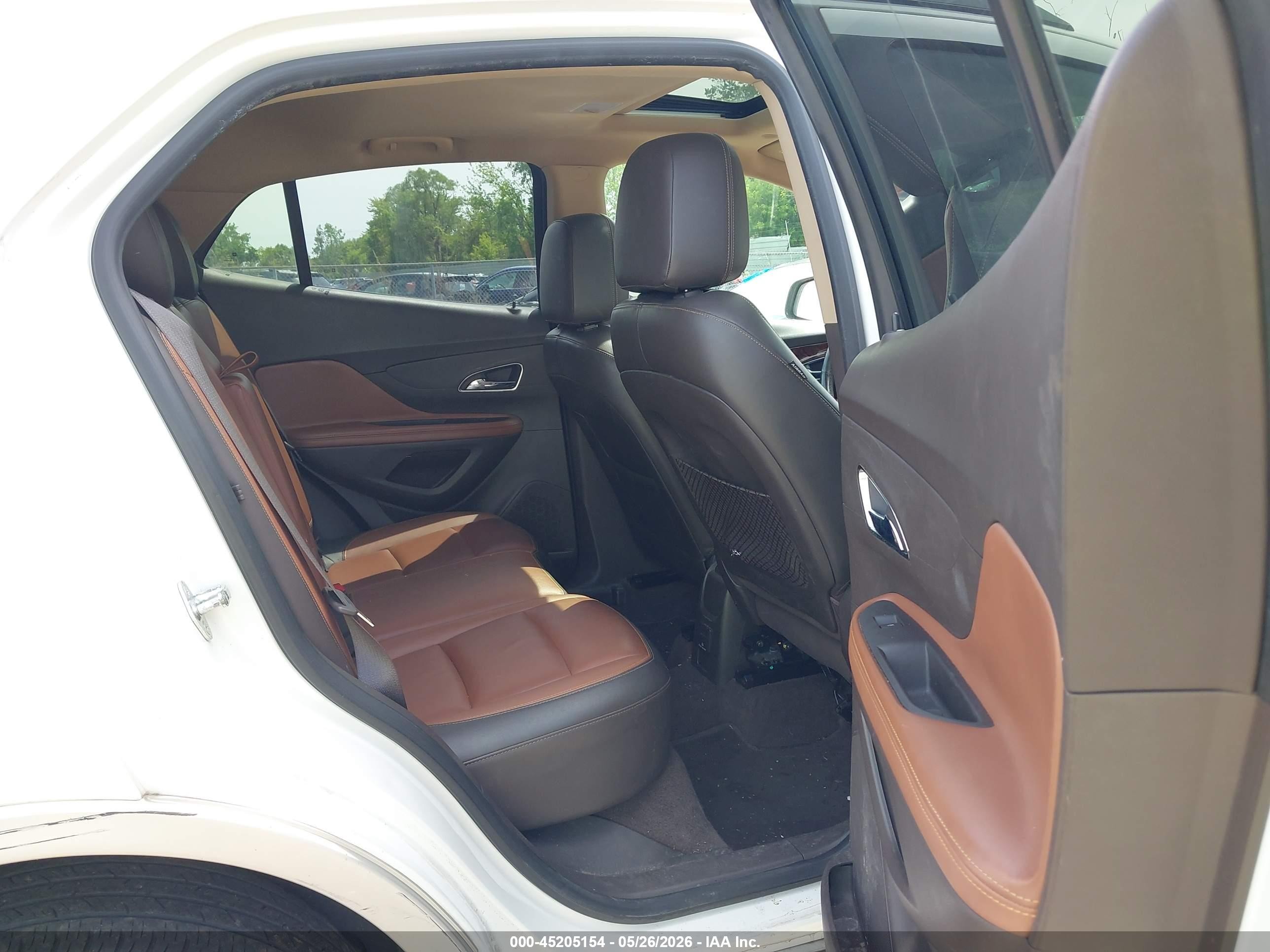 2014 Buick Encore Leather White vin: KL4CJGSB0EB555117
