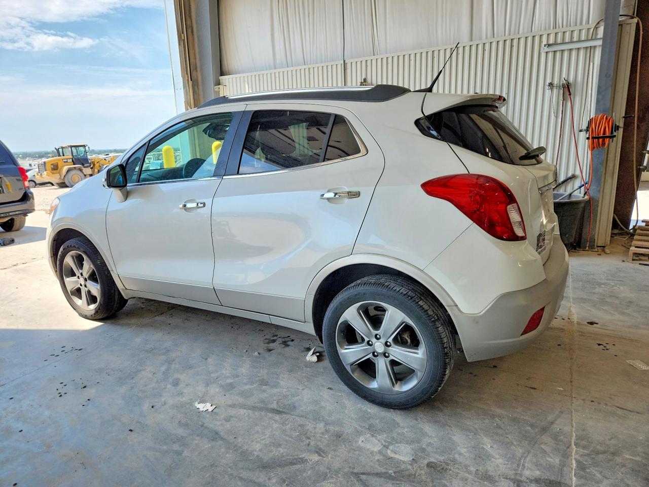 2014 Buick Encore White vin: KL4CJGSB0EB745628