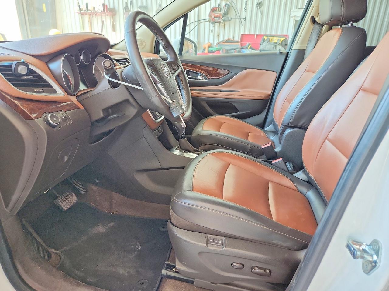 2014 Buick Encore White vin: KL4CJGSB0EB745628