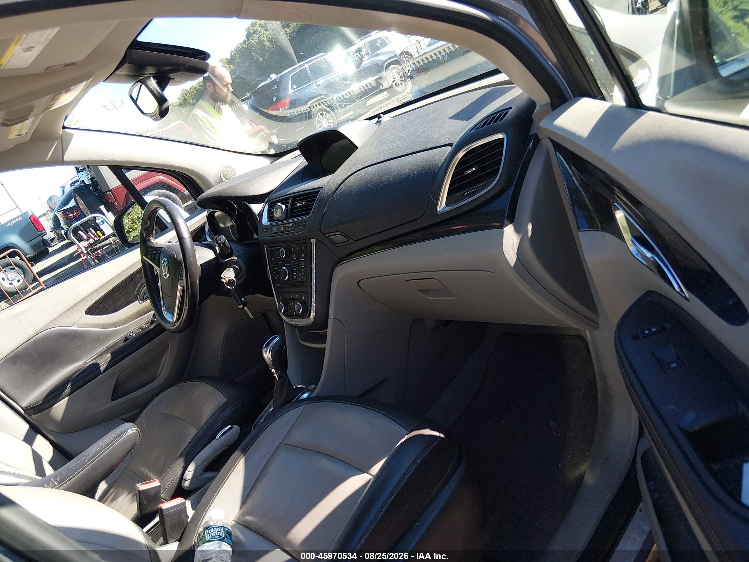 2015 Buick Encore Leather Gray vin: KL4CJGSB0FB146441