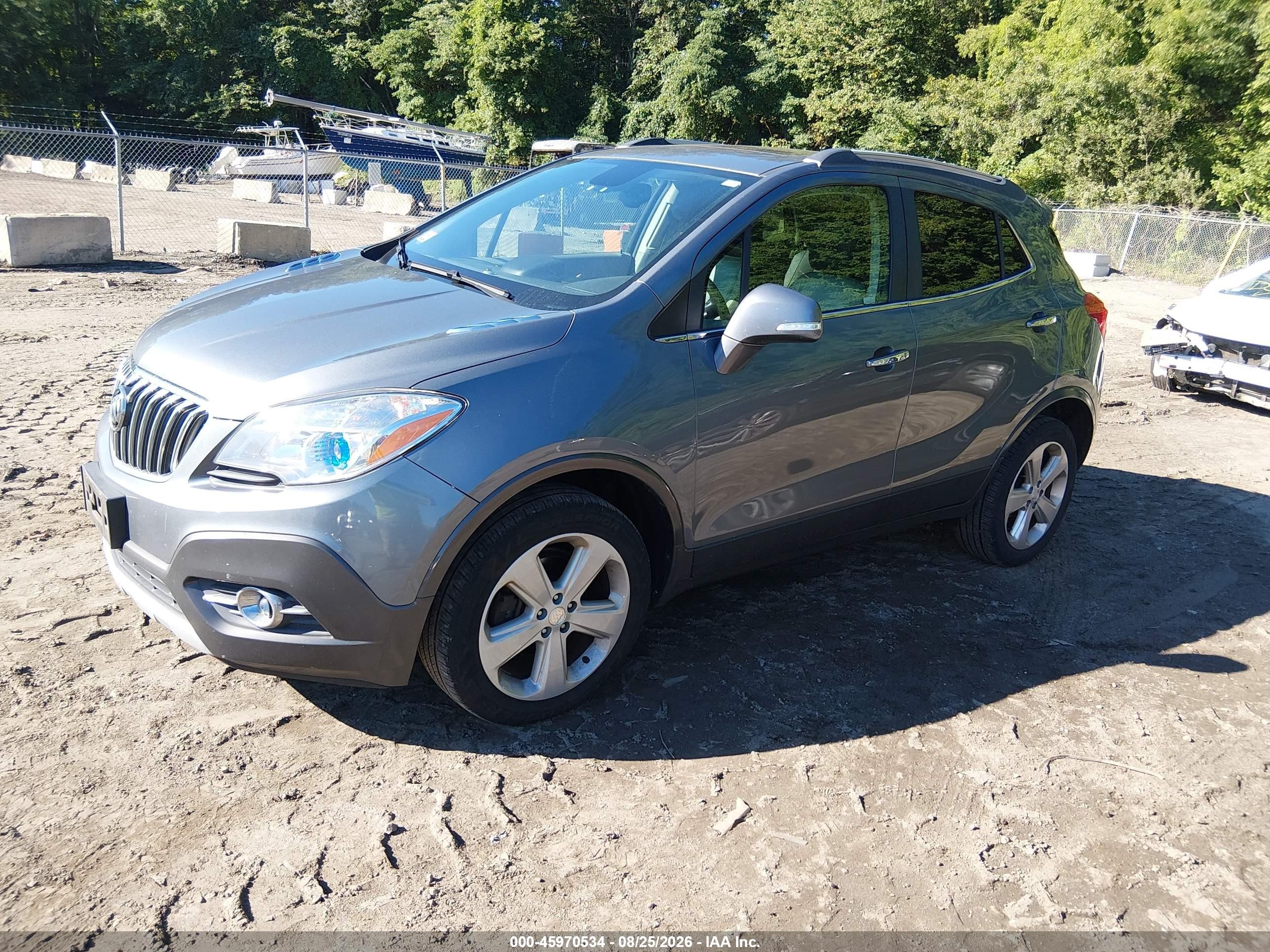 2015 Buick Encore Leather Gray vin: KL4CJGSB0FB146441