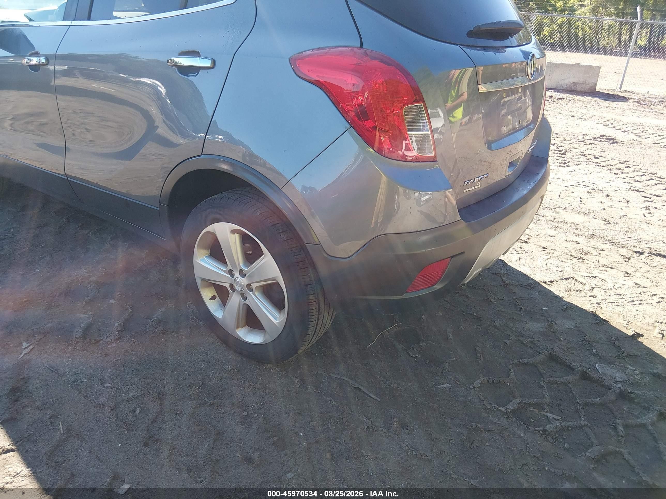 2015 Buick Encore Leather Gray vin: KL4CJGSB0FB146441