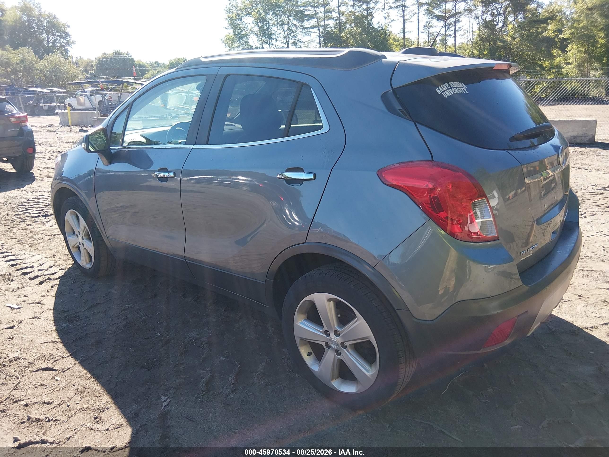2015 Buick Encore Leather Gray vin: KL4CJGSB0FB146441