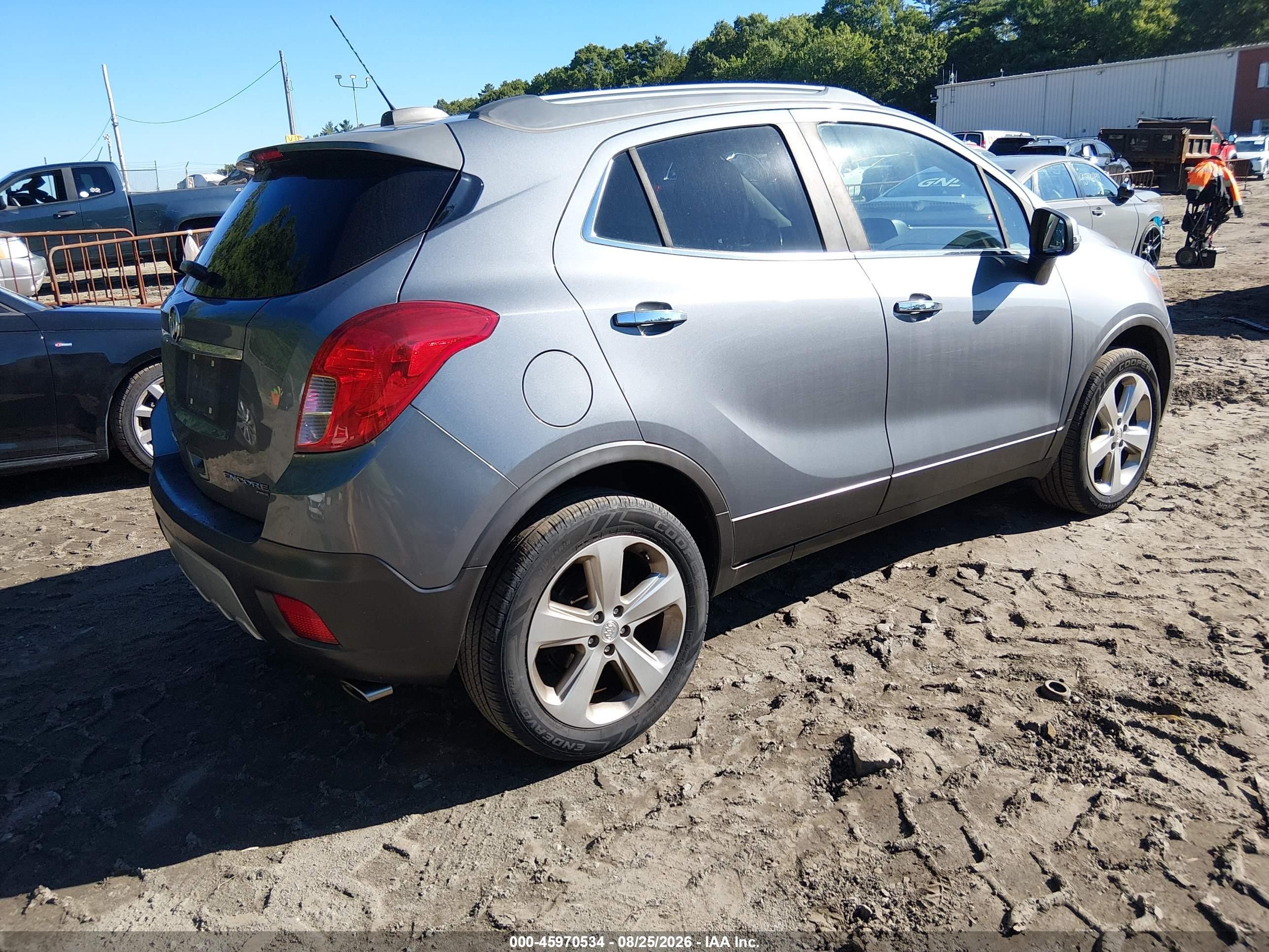 2015 Buick Encore Leather Gray vin: KL4CJGSB0FB146441