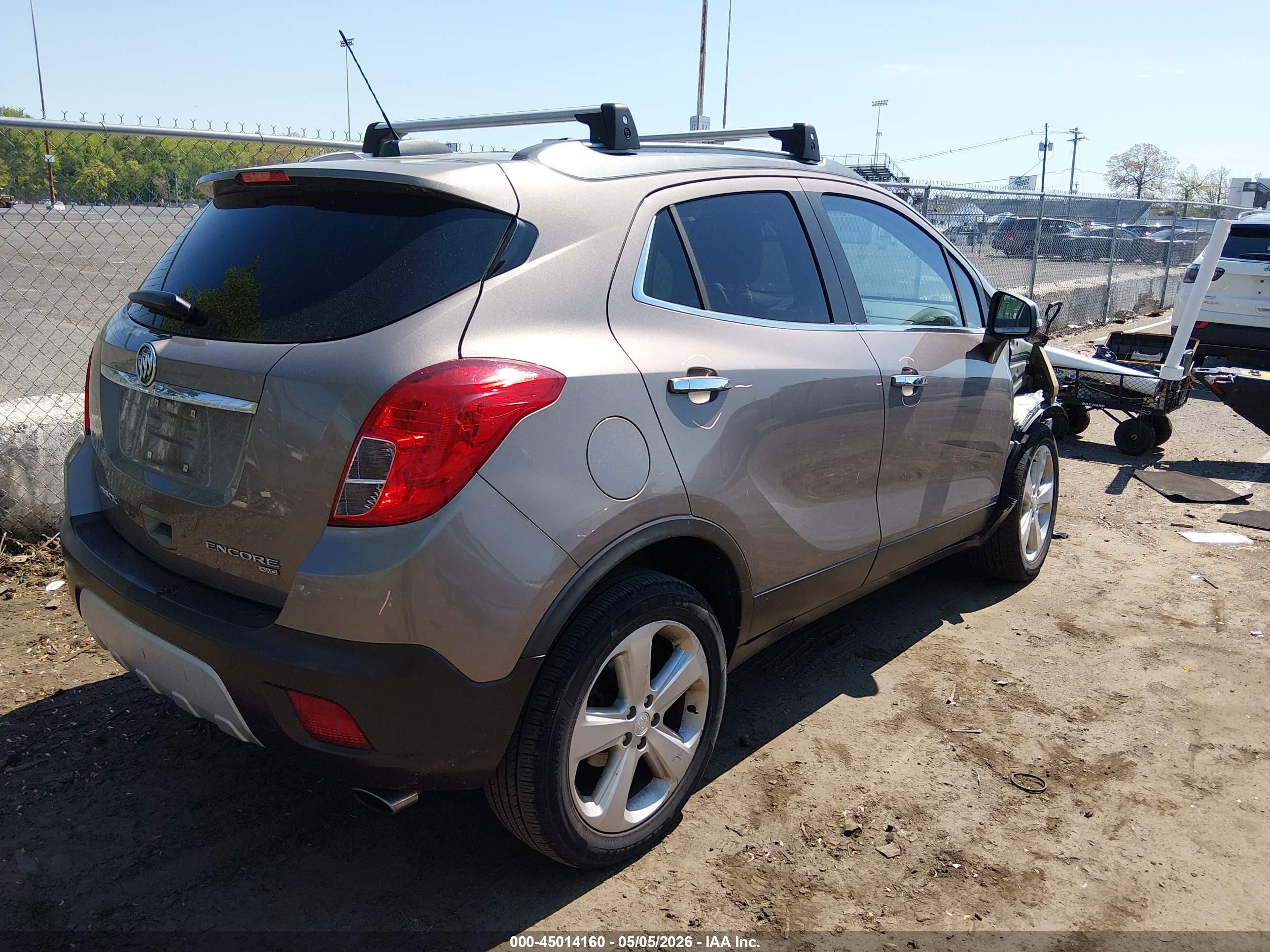 2015 Buick Encore Leather Золотой vin: KL4CJGSB0FB175731