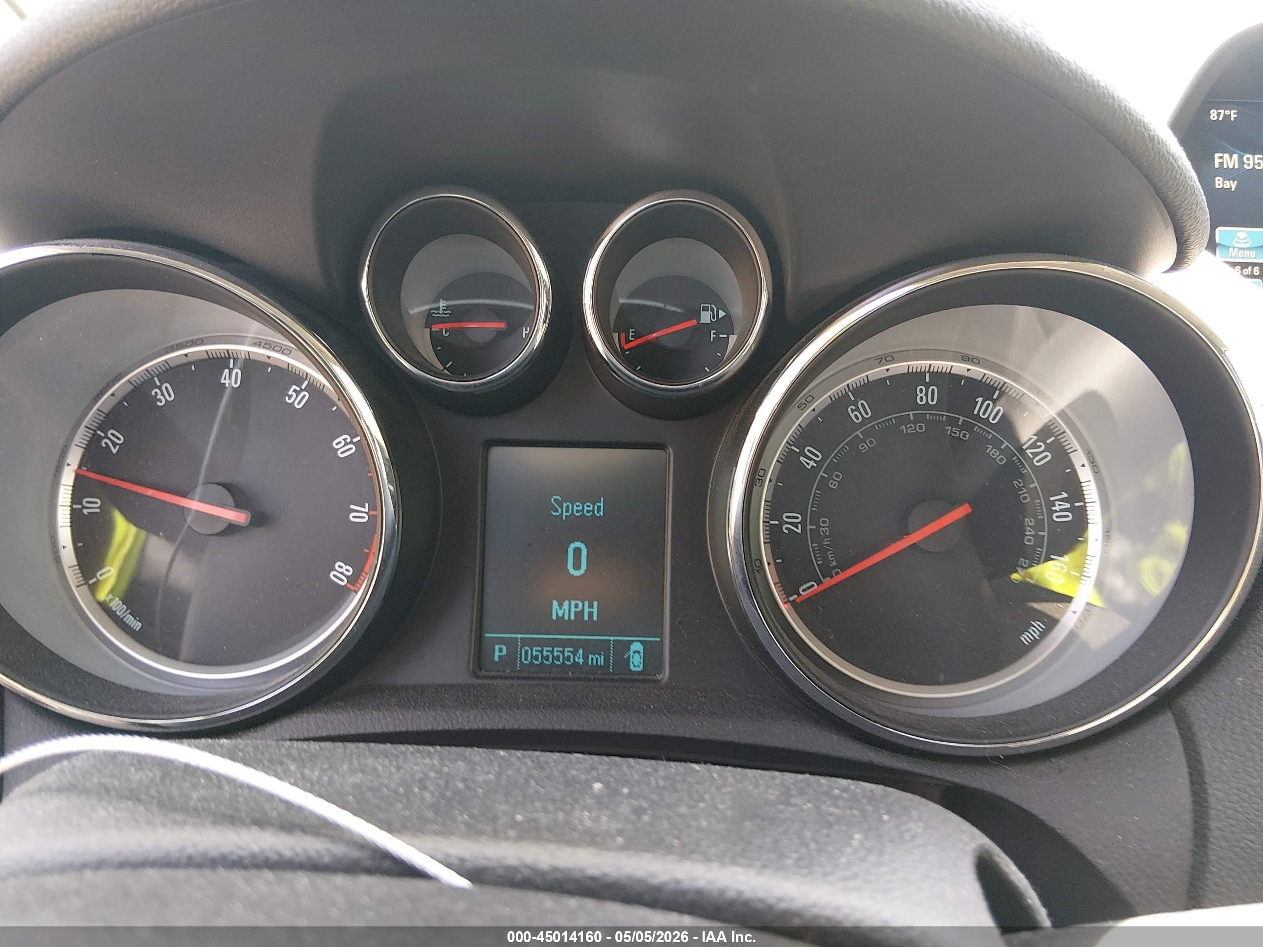 2015 Buick Encore Leather Золотой vin: KL4CJGSB0FB175731