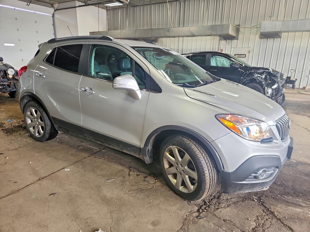 2015 Buick Encore Silver vin: KL4CJGSB0FB178709