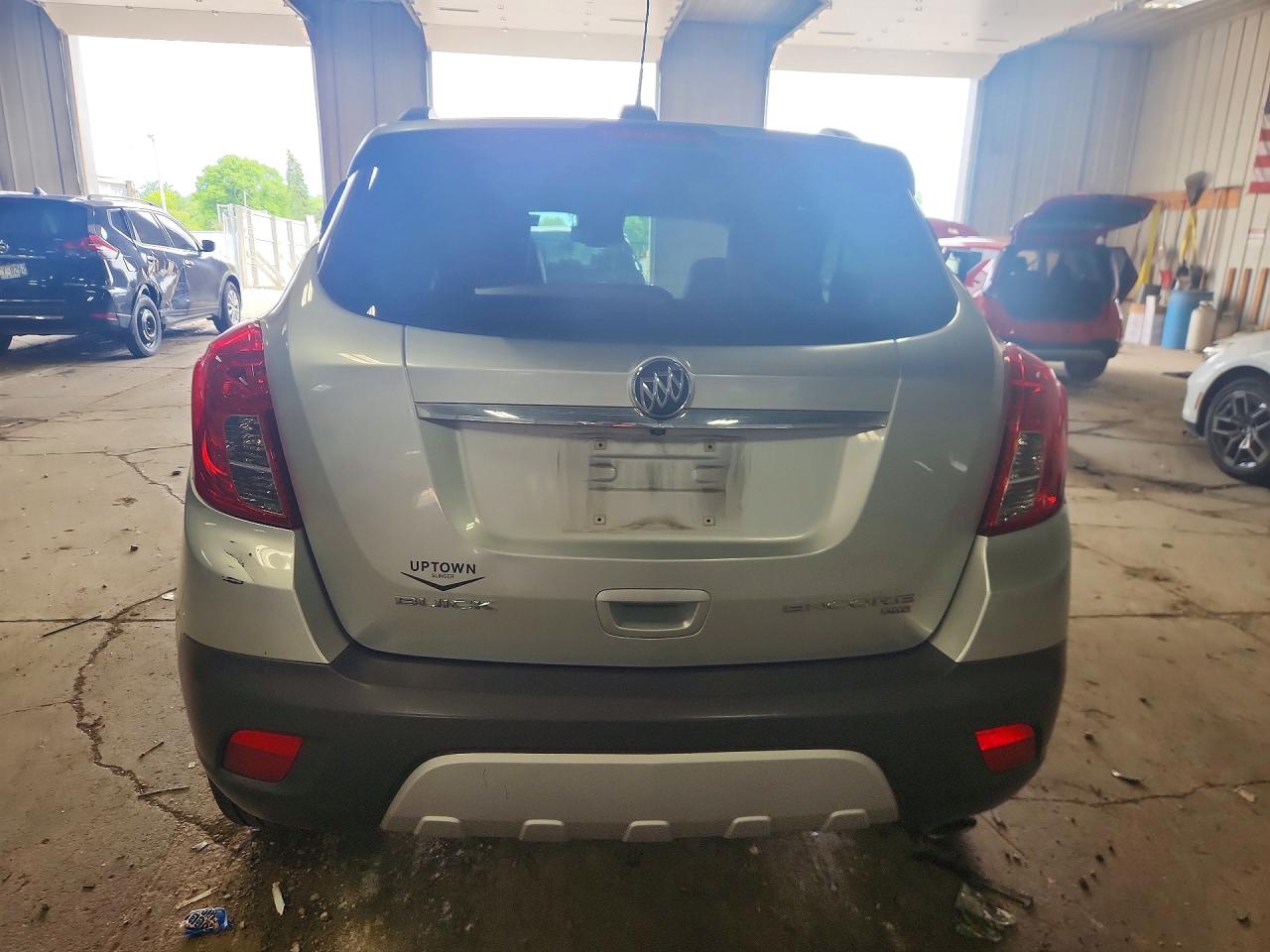 2015 Buick Encore Silver vin: KL4CJGSB0FB178709