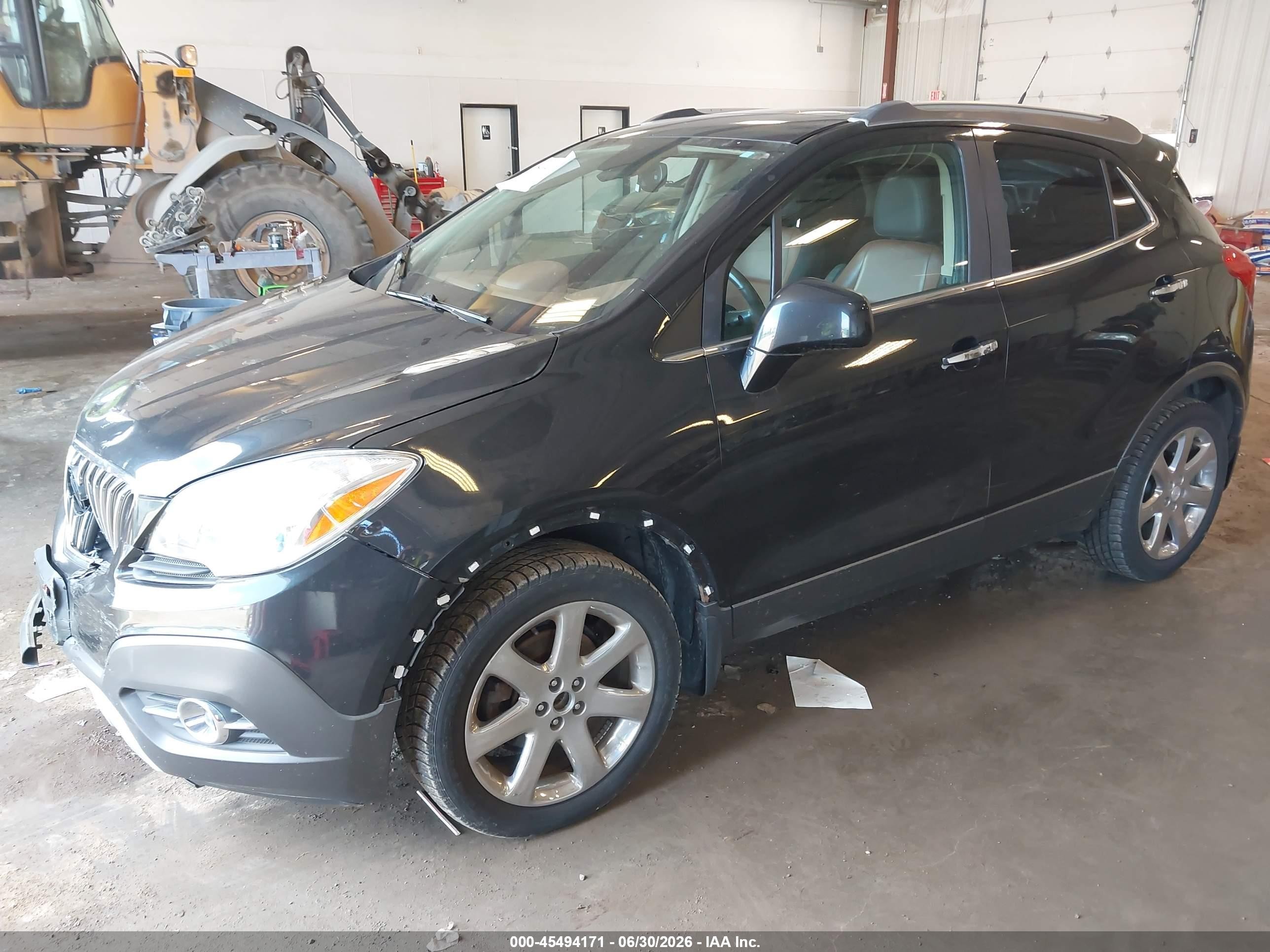2013 Buick Encore Leather Black vin: KL4CJGSB1DB173645