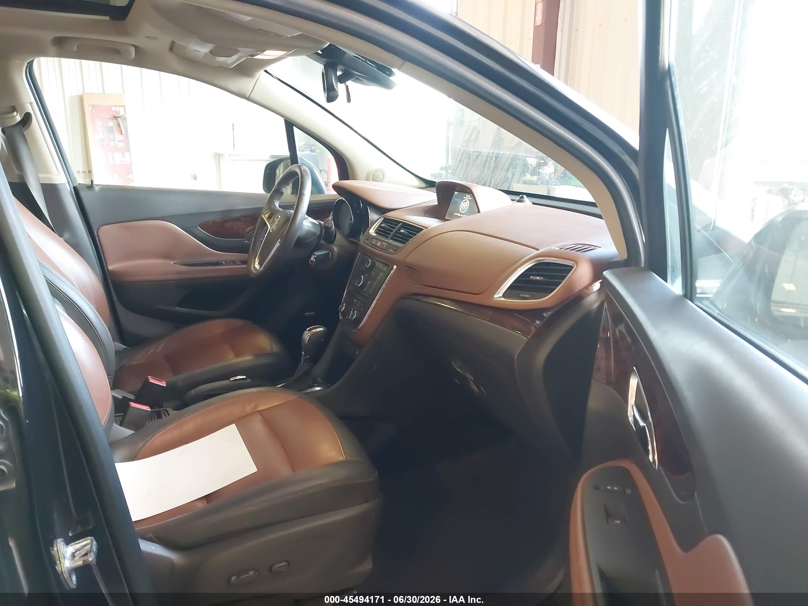 2013 Buick Encore Leather Black vin: KL4CJGSB1DB173645