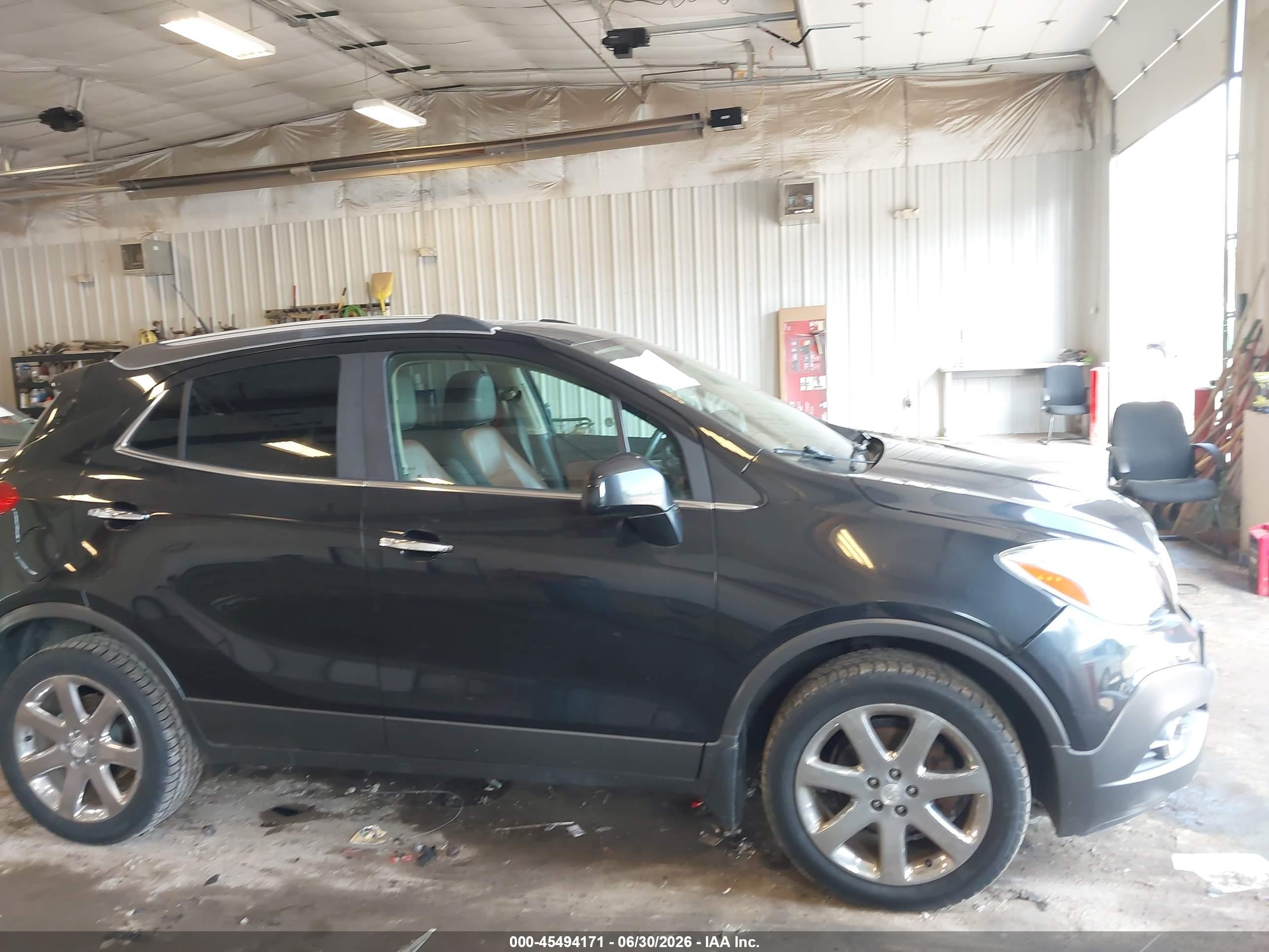 2013 Buick Encore Leather Black vin: KL4CJGSB1DB173645