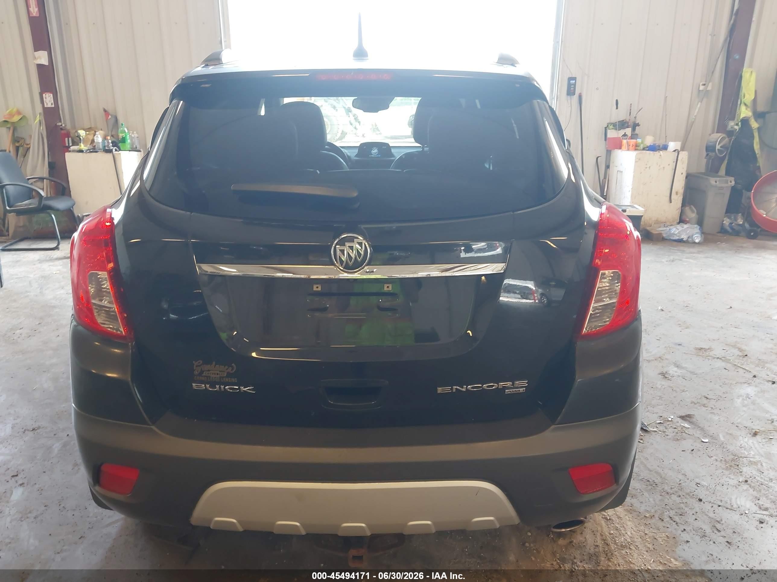 2013 Buick Encore Leather Black vin: KL4CJGSB1DB173645
