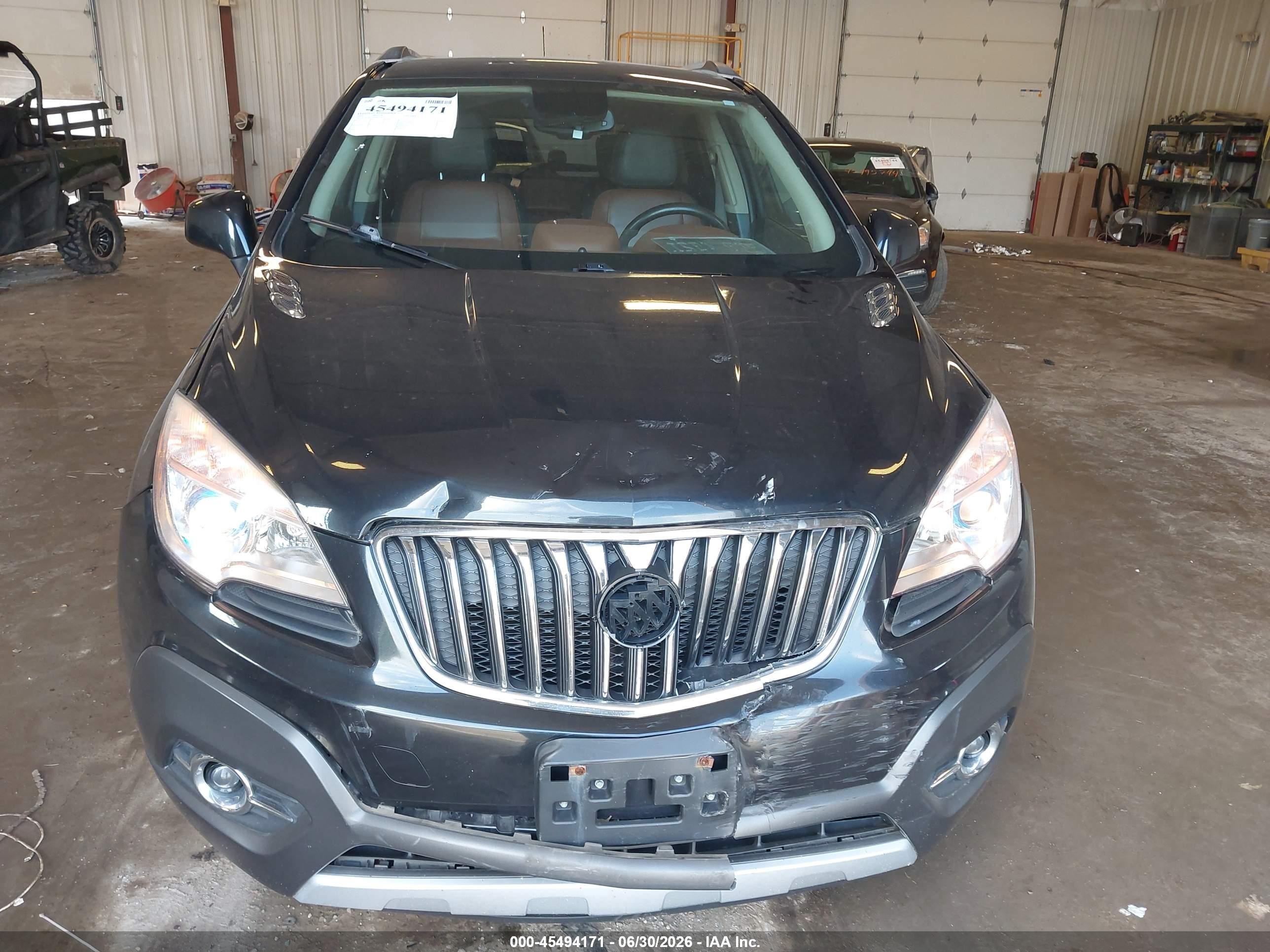 2013 Buick Encore Leather Black vin: KL4CJGSB1DB173645