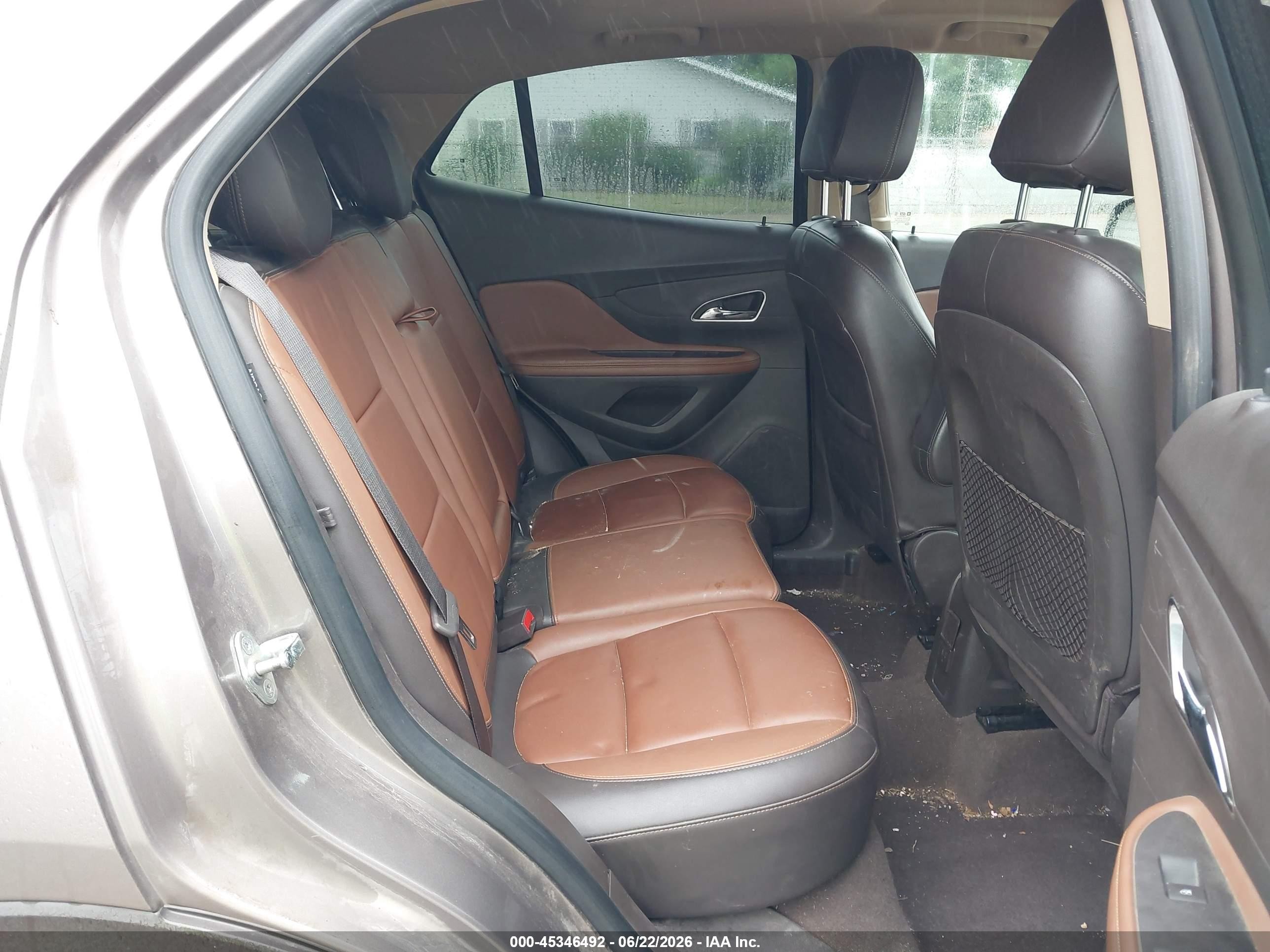 2014 Buick Encore Leather Brown vin: KL4CJGSB1EB785958
