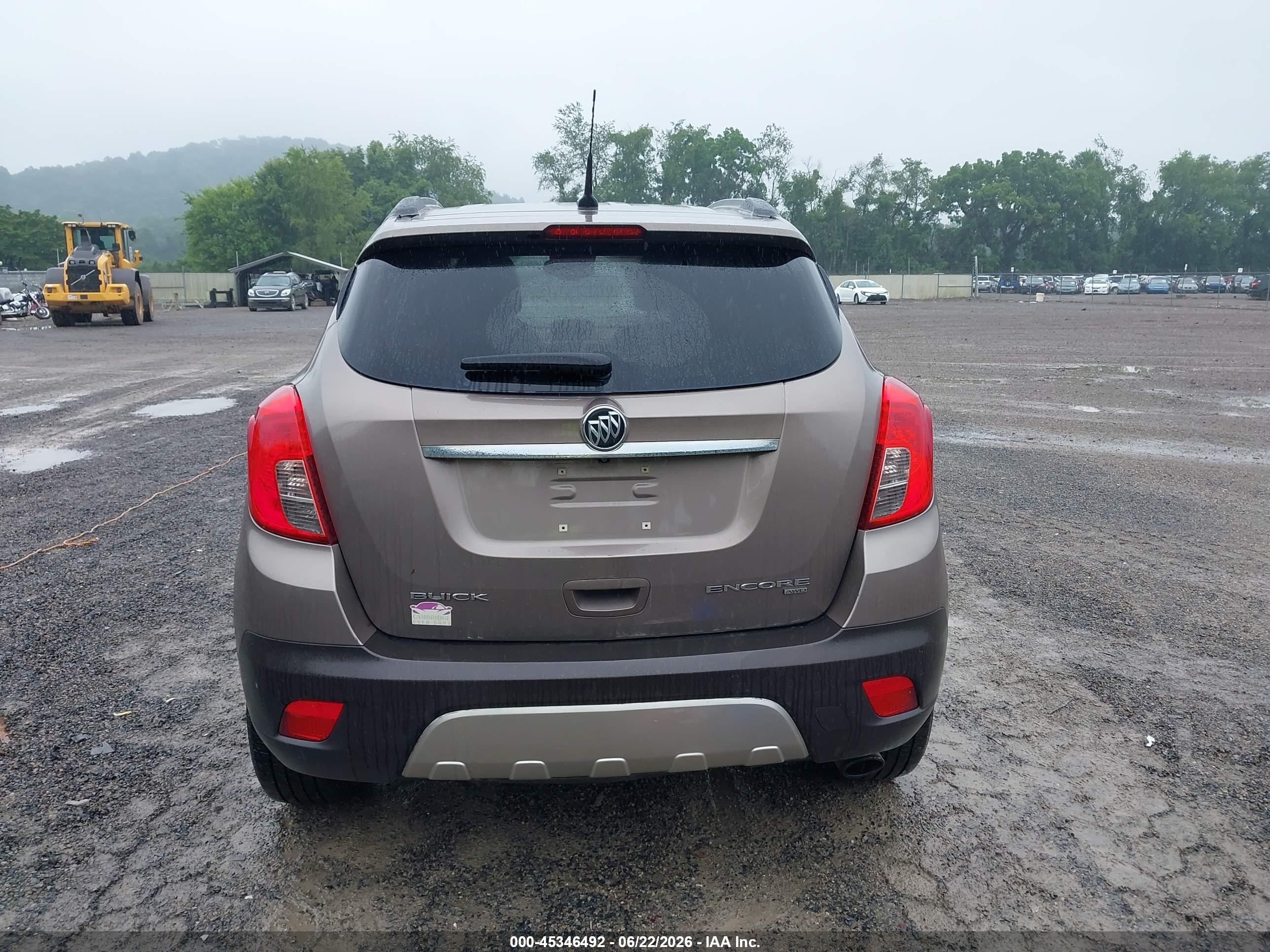 2014 Buick Encore Leather Brown vin: KL4CJGSB1EB785958
